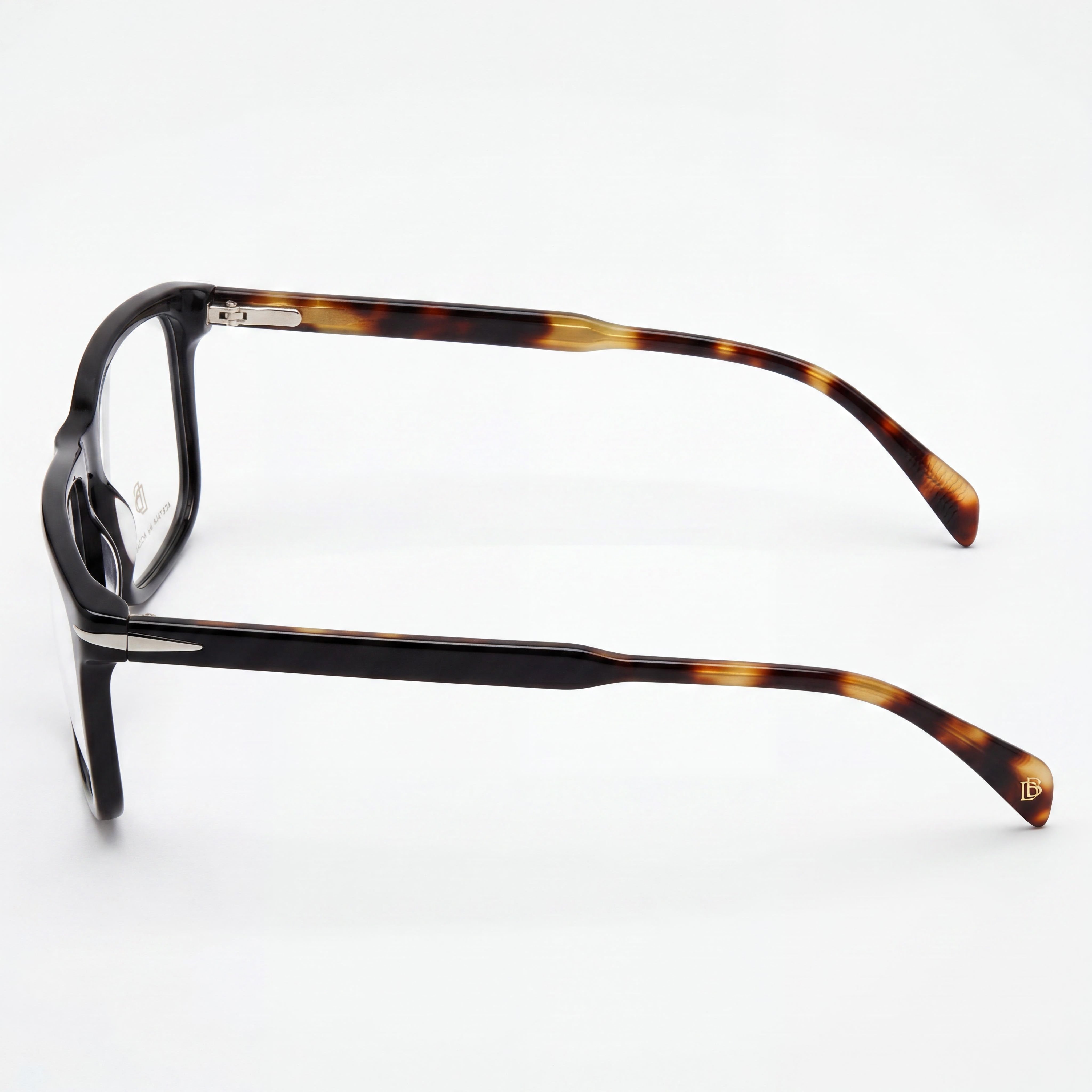 David Beckham DB 1124 Women's Modern Acetate Black Havana Non-Polarised Sunglasses 57mm, Photo 3