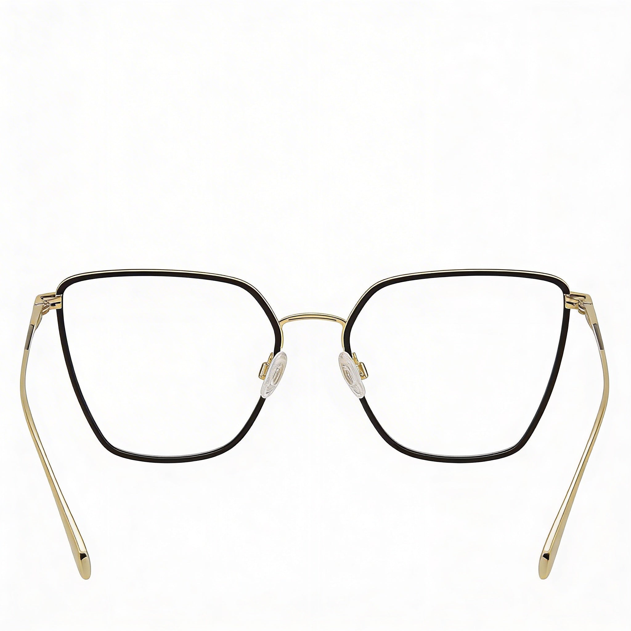 Gafas de acero inoxidable Rag & Bone Rnb3028 para hombre, dorado y negro, 55 mm, Photo 3