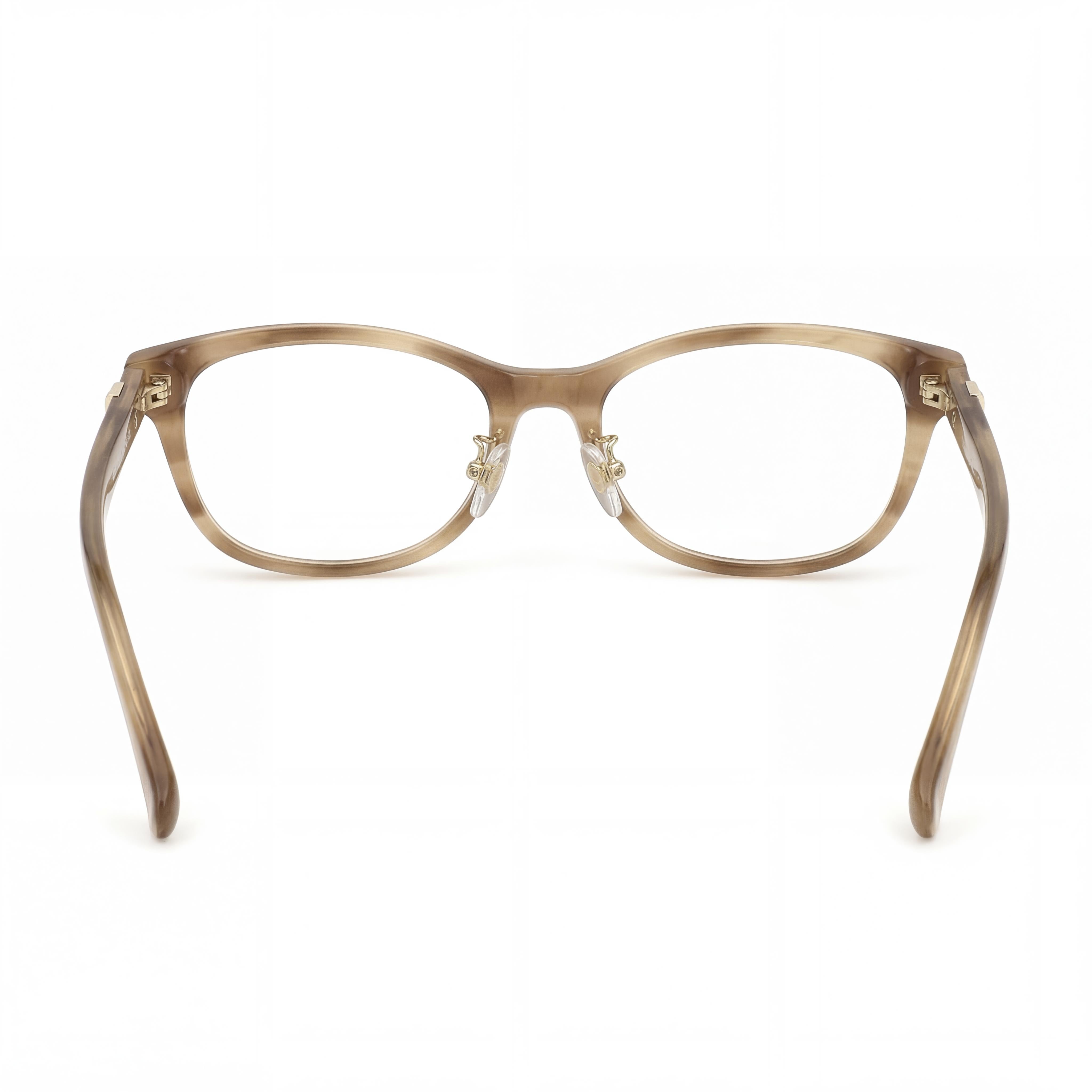 MaxMara Men's Classic Asian Fit Optical Eyeglasses in Havana, Photo 3