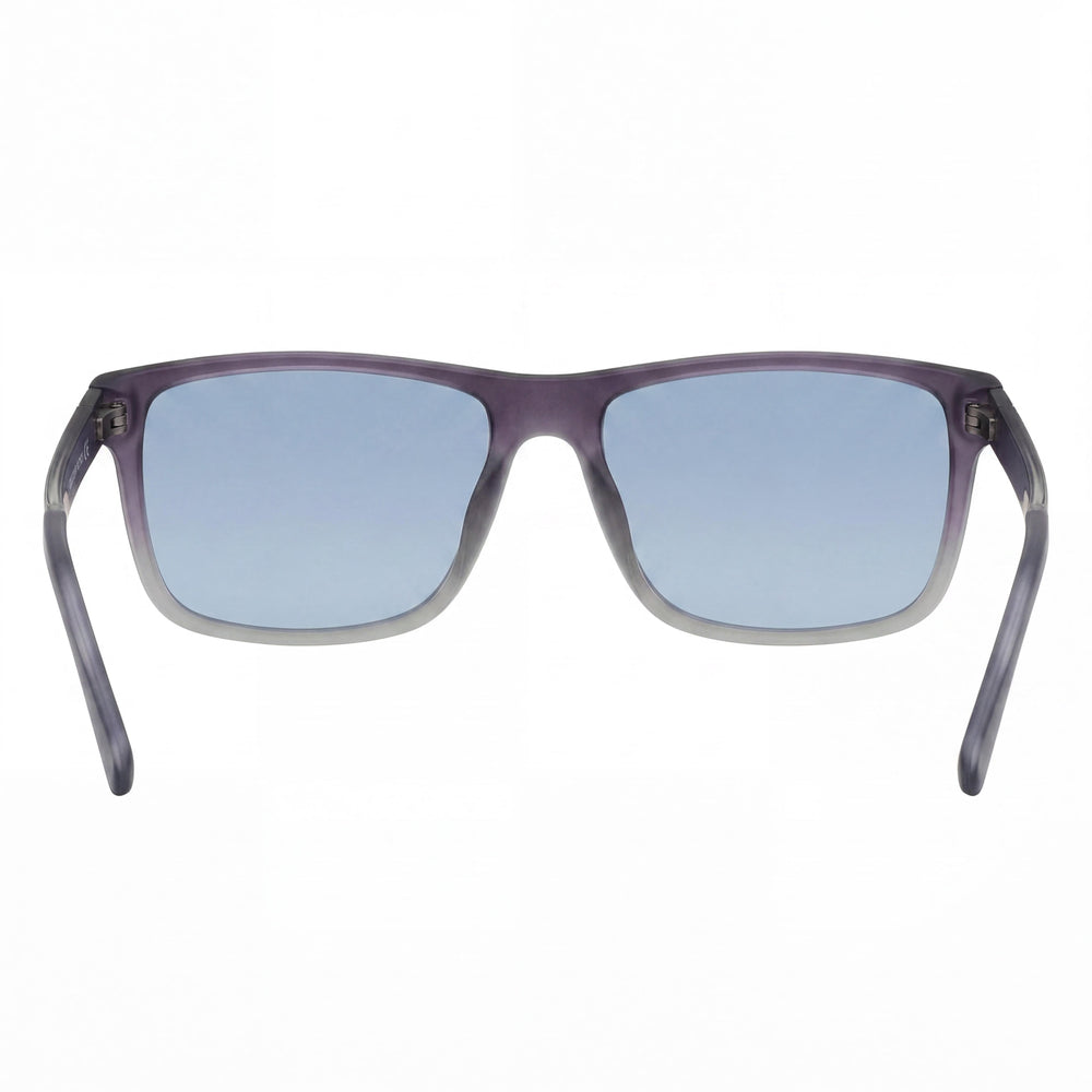 Gafas de sol polarizadas MARCOLIN USA, INC para hombre, montura azul de Ultem ligero, lentes ahumadas, protección UV del 100%, antirreflectantes