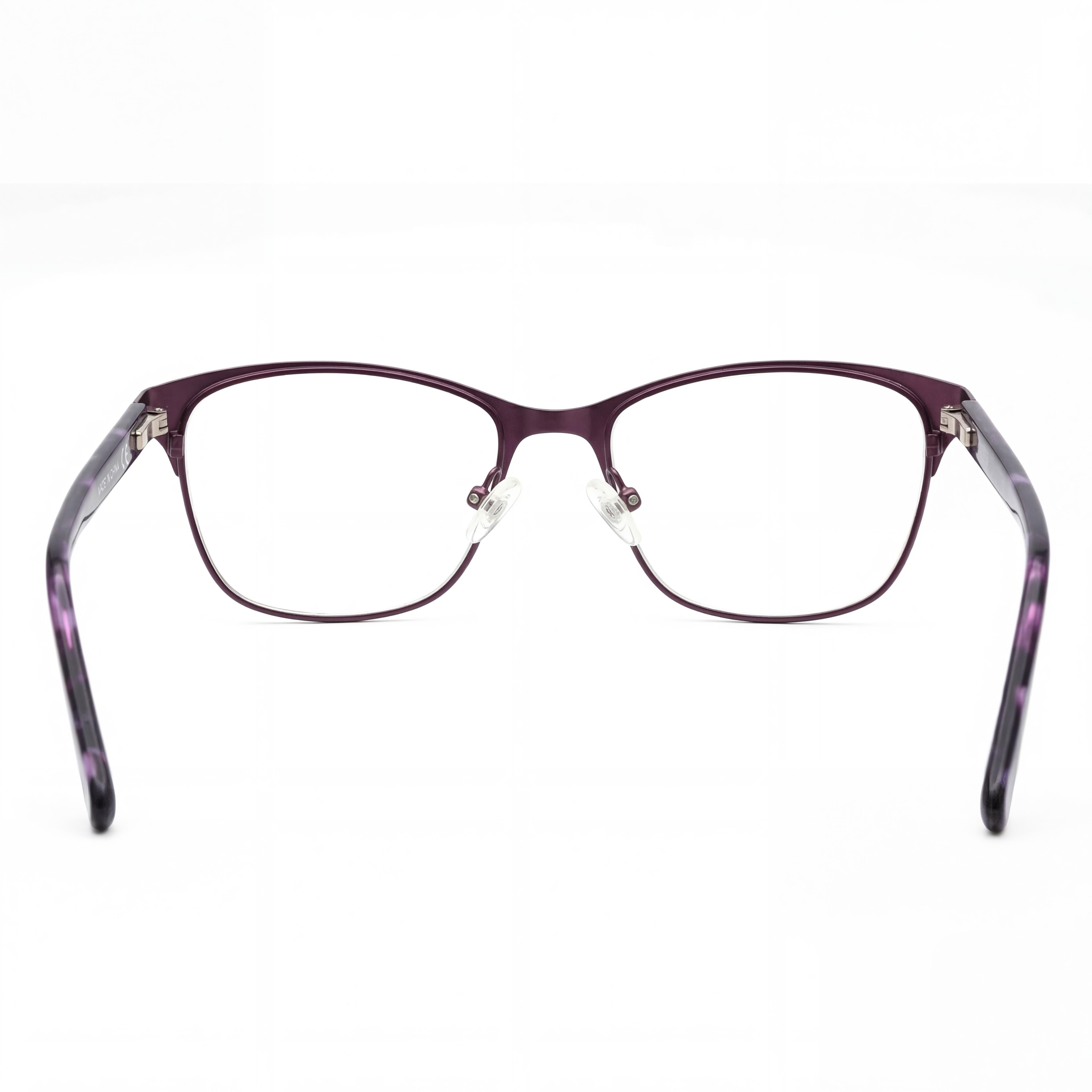 Jones New York Vjon497 Men's Purple Metal Frame Polarized Polycarbonate Eyewear, Lens 51mm, Bridge 17mm, Temple 140mm, Photo 3