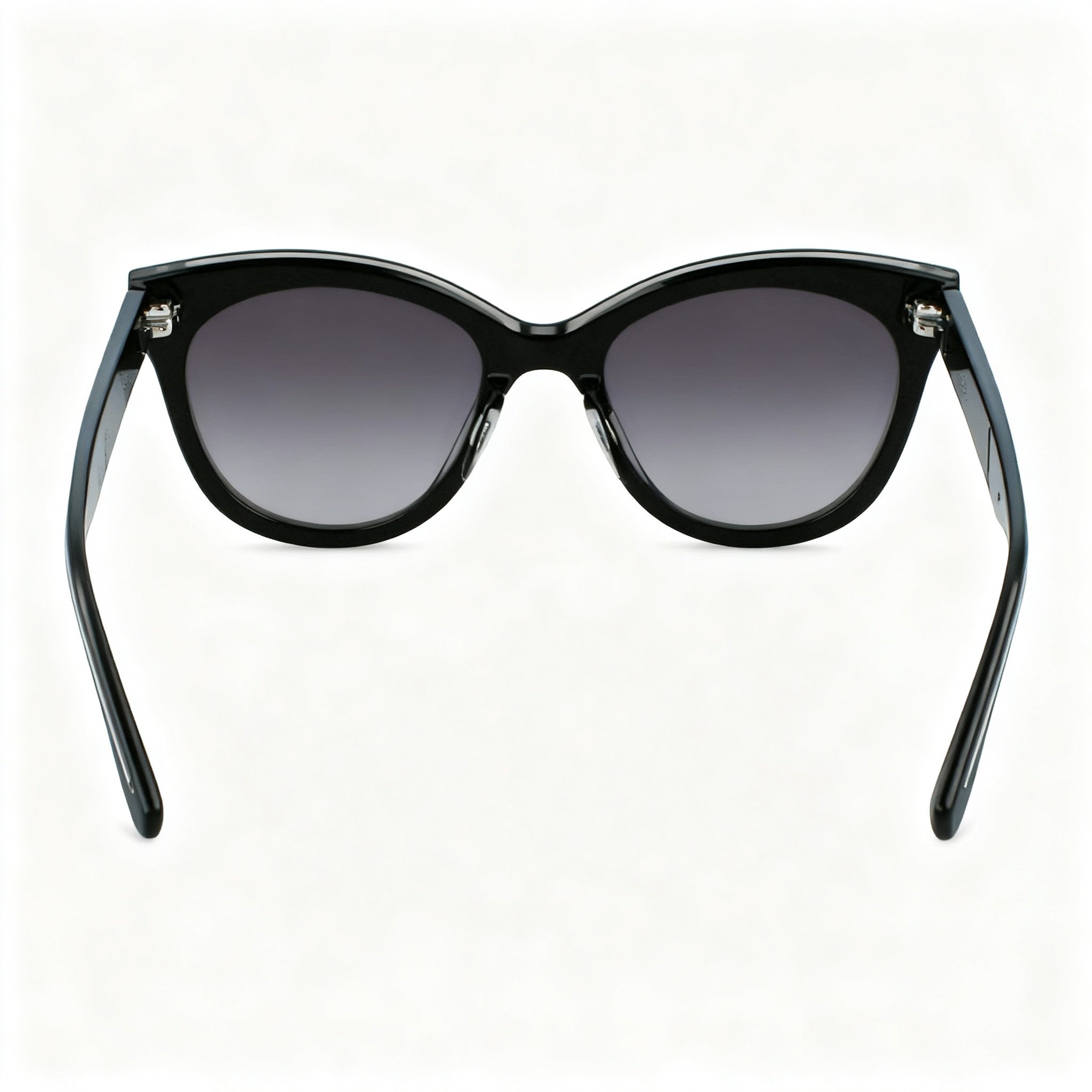 Longchamp Casual LO698S Unisex Black White Acetate Frame Grey Lenses Sunglasses 54-21-145mm, Photo 4