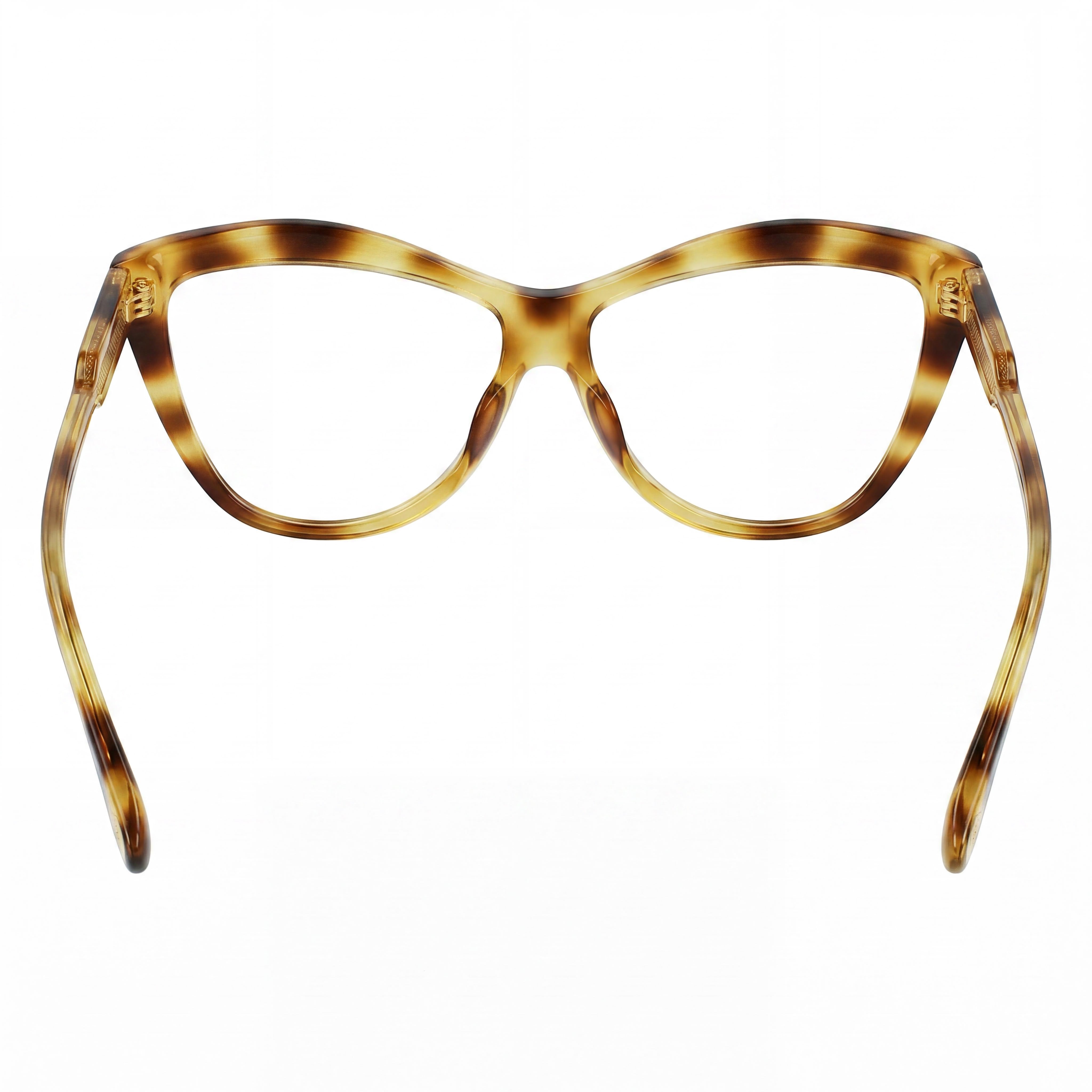 Gafas de sol modernas para hombre Victoria Beckham con montura de acetato Blonde Havana y lente de 57 mm, Photo 4