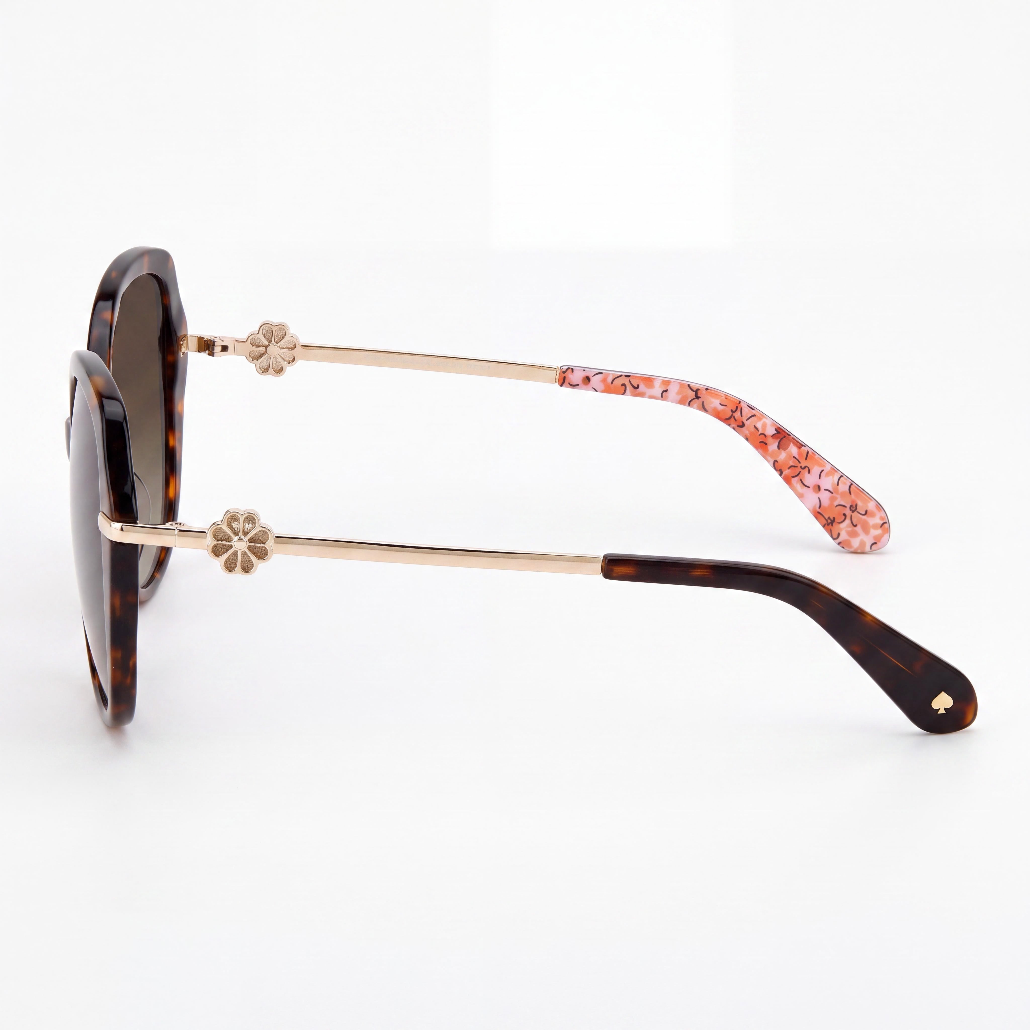 kate spade new york Taliyah/G/S Women's Havana Brown Gradient Plastic UV Protection Sunglasses 65.5mm, Photo 3
