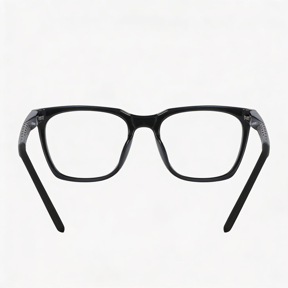 Nike 7273 Unisex Full Rim Square Plastic Prescription Ready Optical Eyeglasses Anthracite 53-18-140