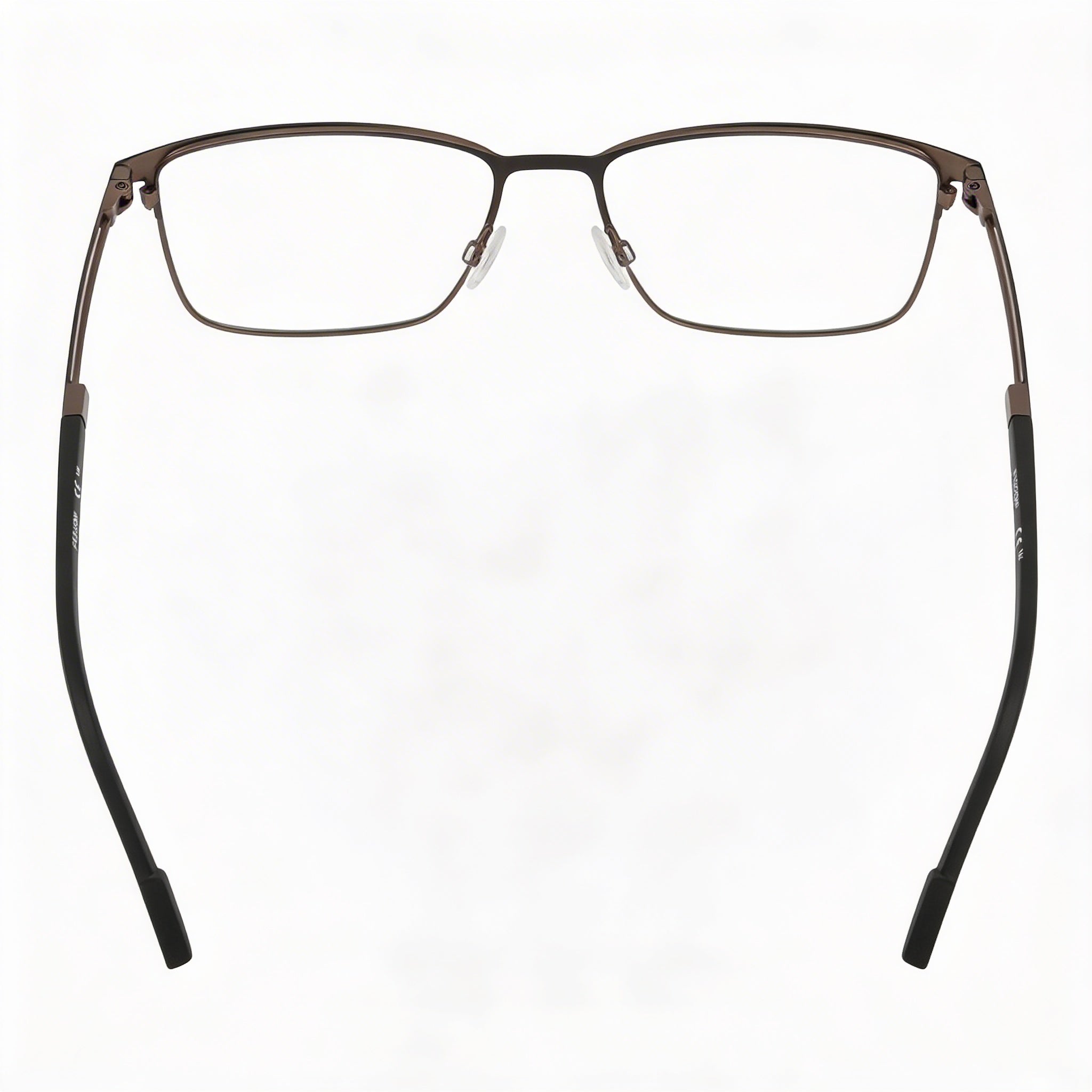 Flexon E1160 Men's Ophthalmic Eyeglasses Frames in Matte Black, 57mm Lens Width, 18mm Bridge, 150mm Temple Length, Photo 4