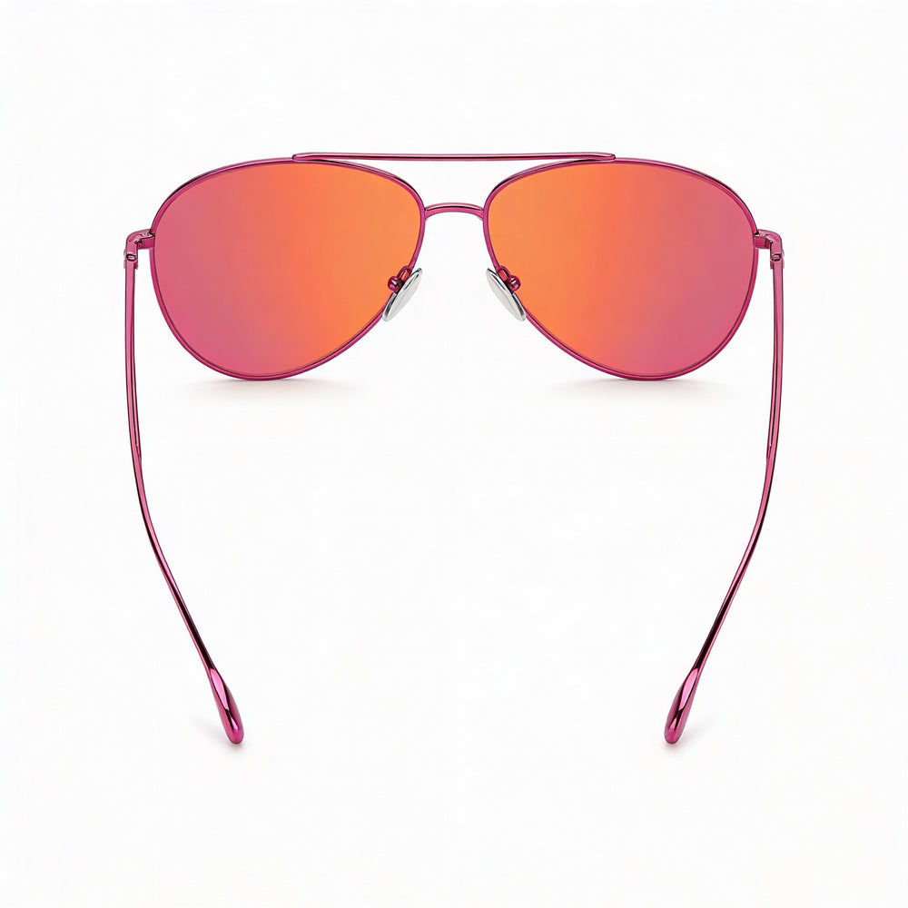 Gafas de sol Isabel Marant Im0011s para mujer, montura metálica rosa, protección UV 100%, 60 mm