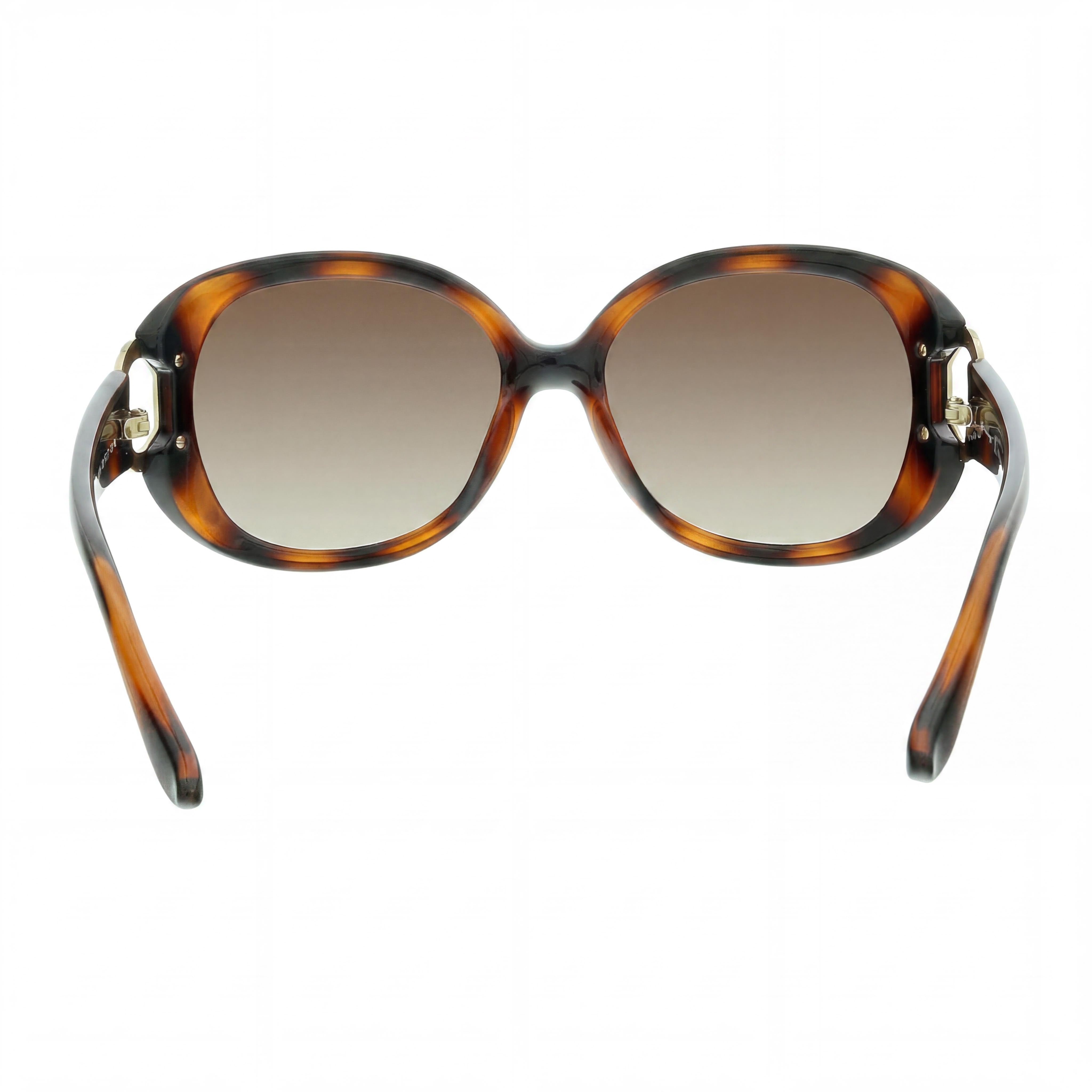 Salvatore Ferragamo Women's Sf668s Brown Plastic UV Protection Sunglasses with Brown Gradient Lenses 57mm, Photo 4