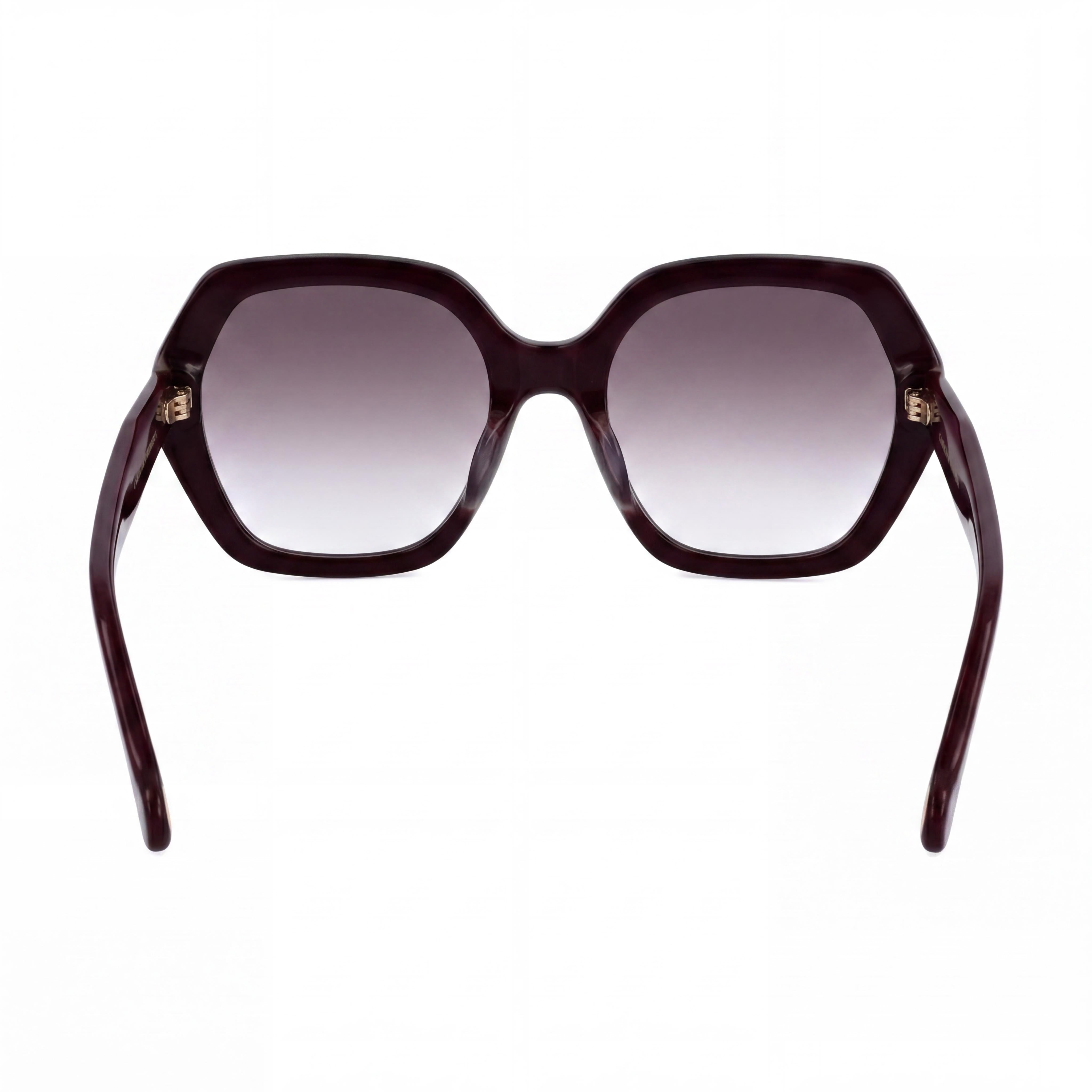Gafas de Sol Carolina Herrera Mariposa para Mujer Negras y Burdeos de Plástico con Protección UV 55 mm, Photo 4