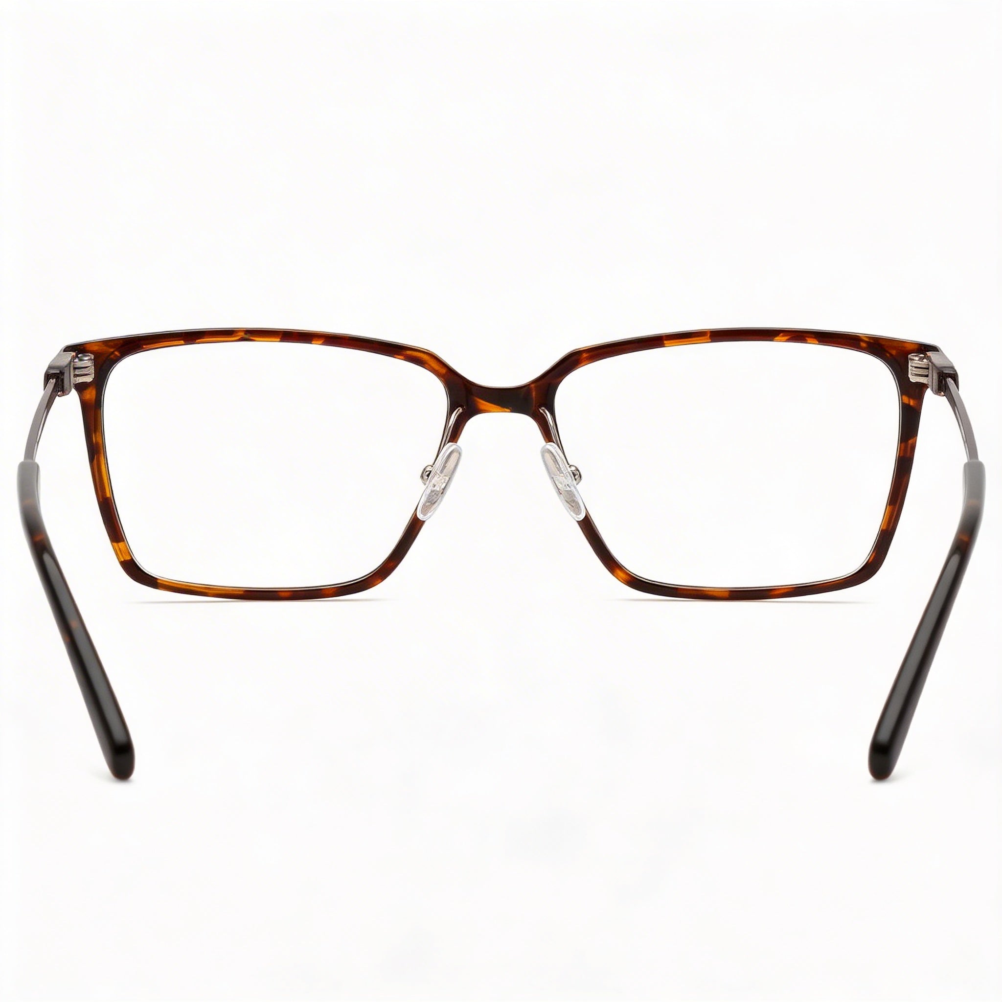 Flexon Unisex EP8010 Eyewear with Dark Tortoise Alloy Steel Frame and Dark Tortoise Lenses 54mm, Photo 2