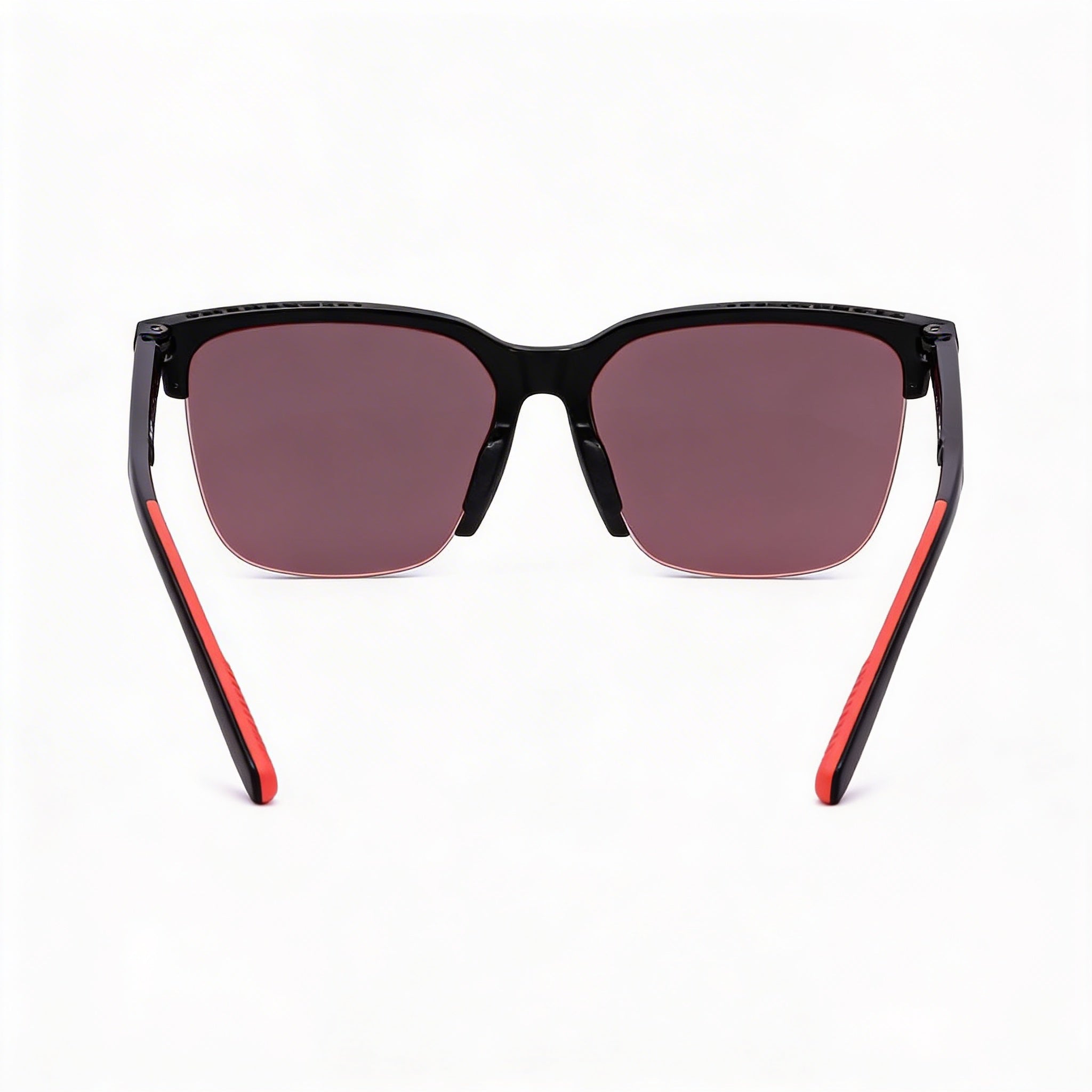 Under Armour UA PHENOM/F Gafas de sol unisex negras y rojas con montura de poliamida, protección UV y lentes no polarizadas de 57 mm, Photo 3