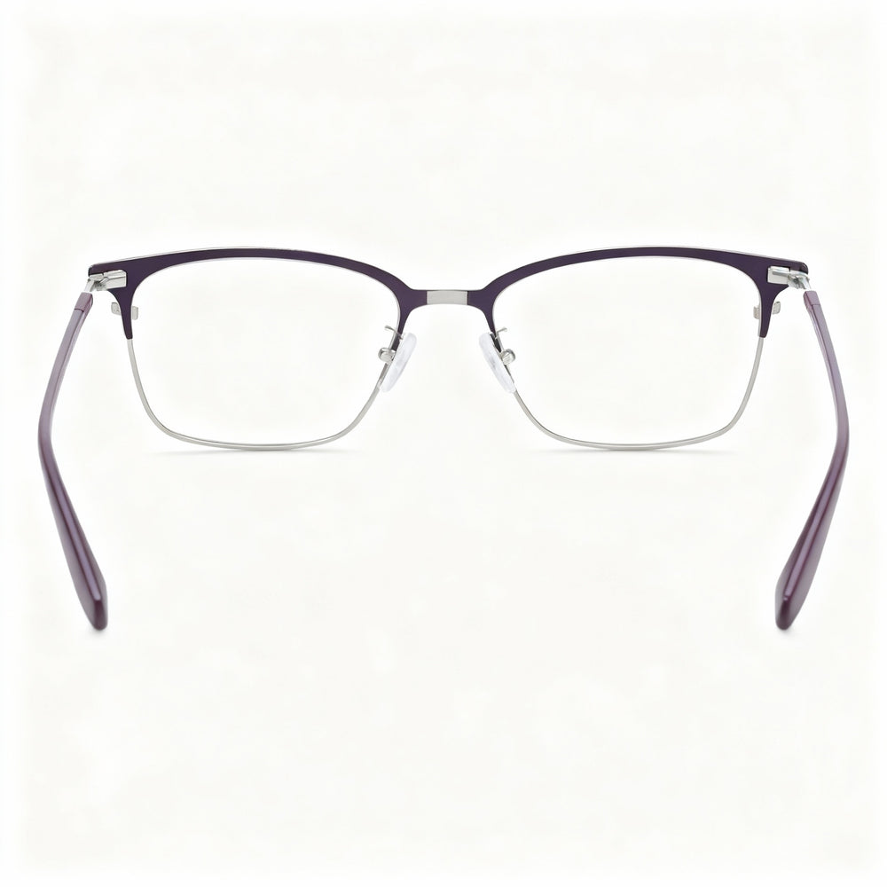 Gafas de vista Calvin Klein Ckj19312 para mujer, de metal morado, con lentes de 50 mm, puente de 17 mm y patillas de 135 mm.