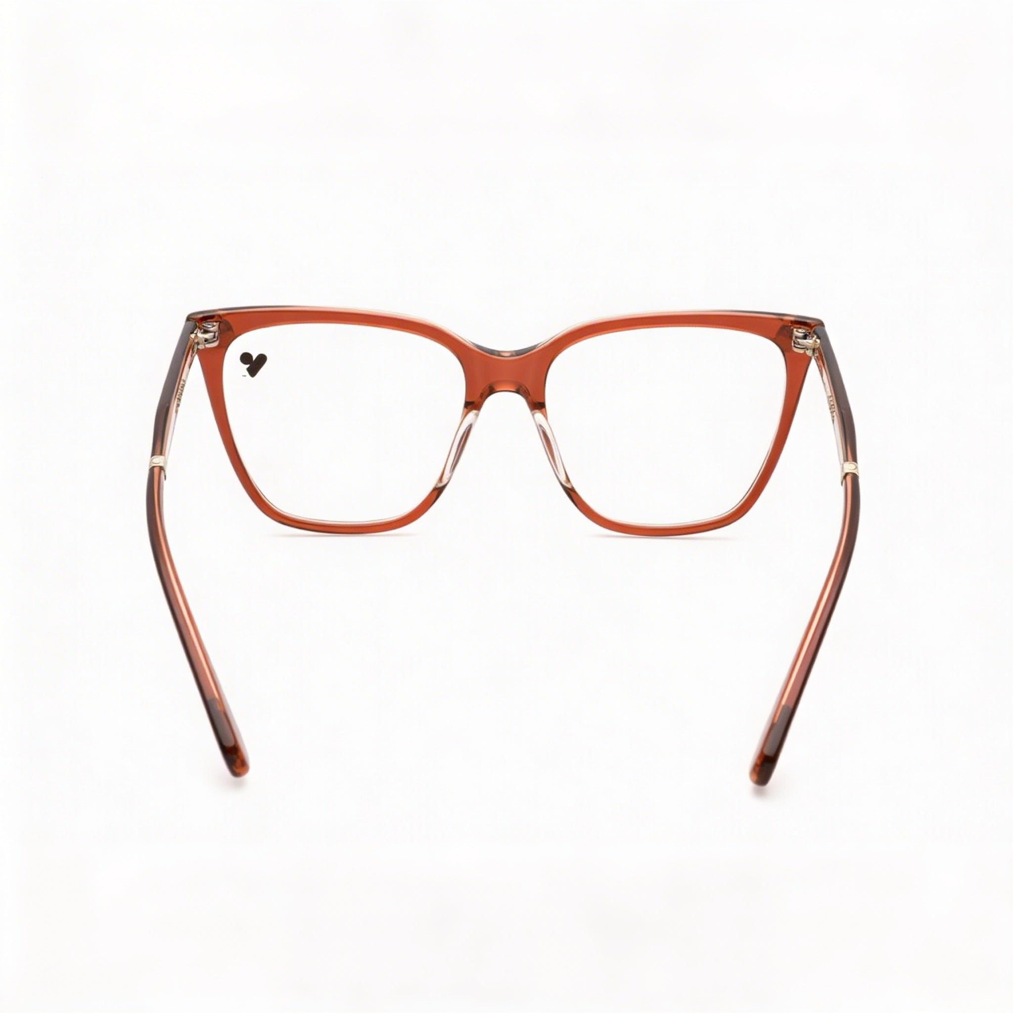 Calvin Klein Ck23513 Unisex Metal Frame Eyewear featuring Polycarbonate Lenses in Rose, Size 54mm, Photo 3