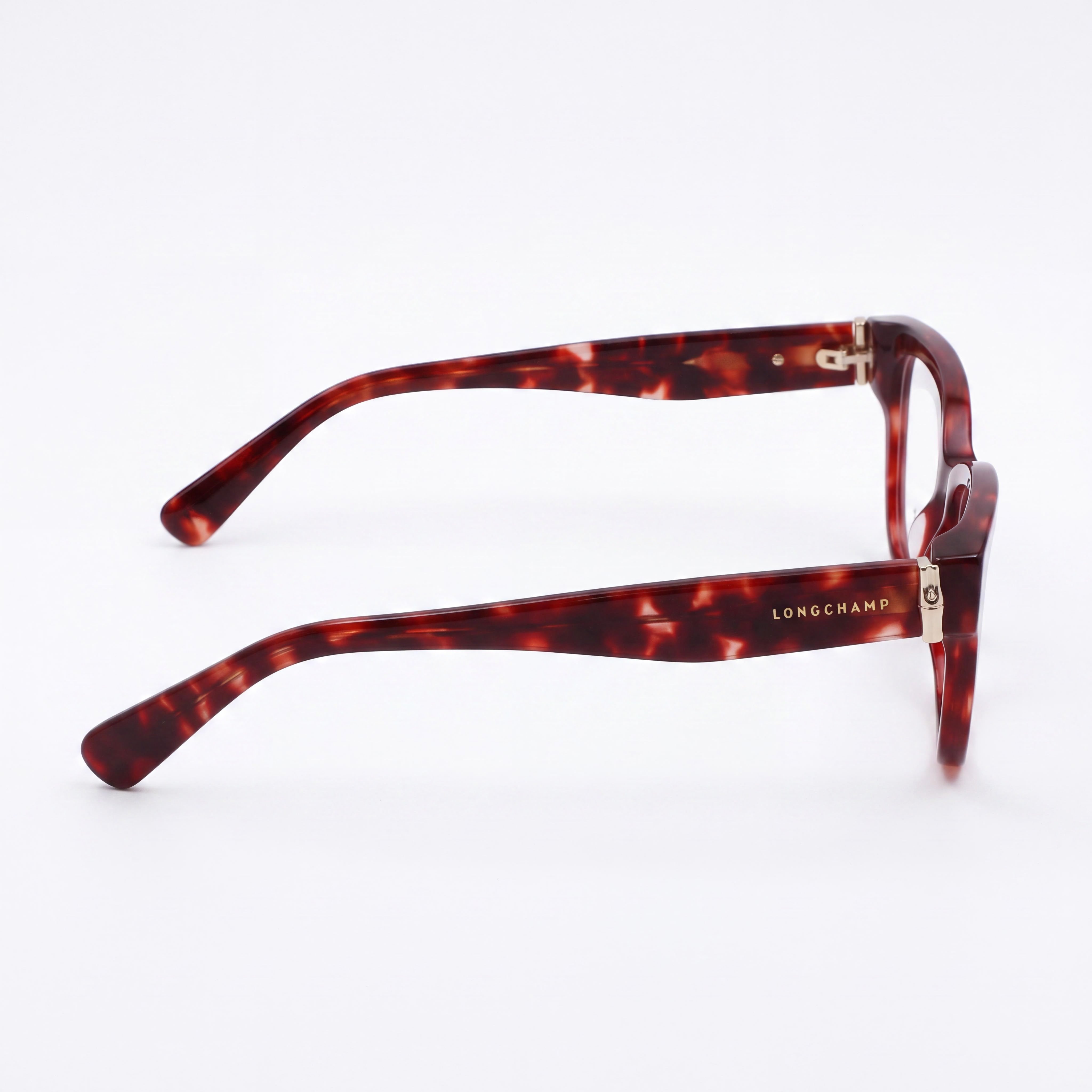 Longchamp LO2713 Red Havana Rectangle Eyeglasses for Women, 54mm, Photo 2