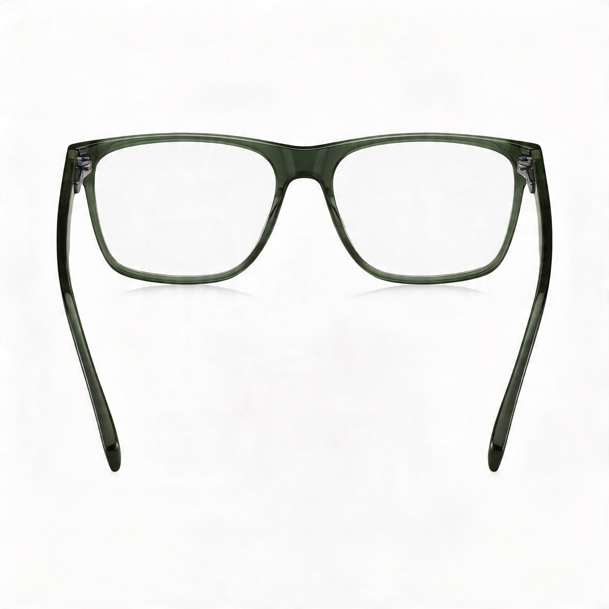 Gafas de sol clásicas Hugo Boss para hombre con montura de acetato de cuerno verde, lentes de policarbonato multicolor no polarizadas, 55-17-145mm, Photo 4