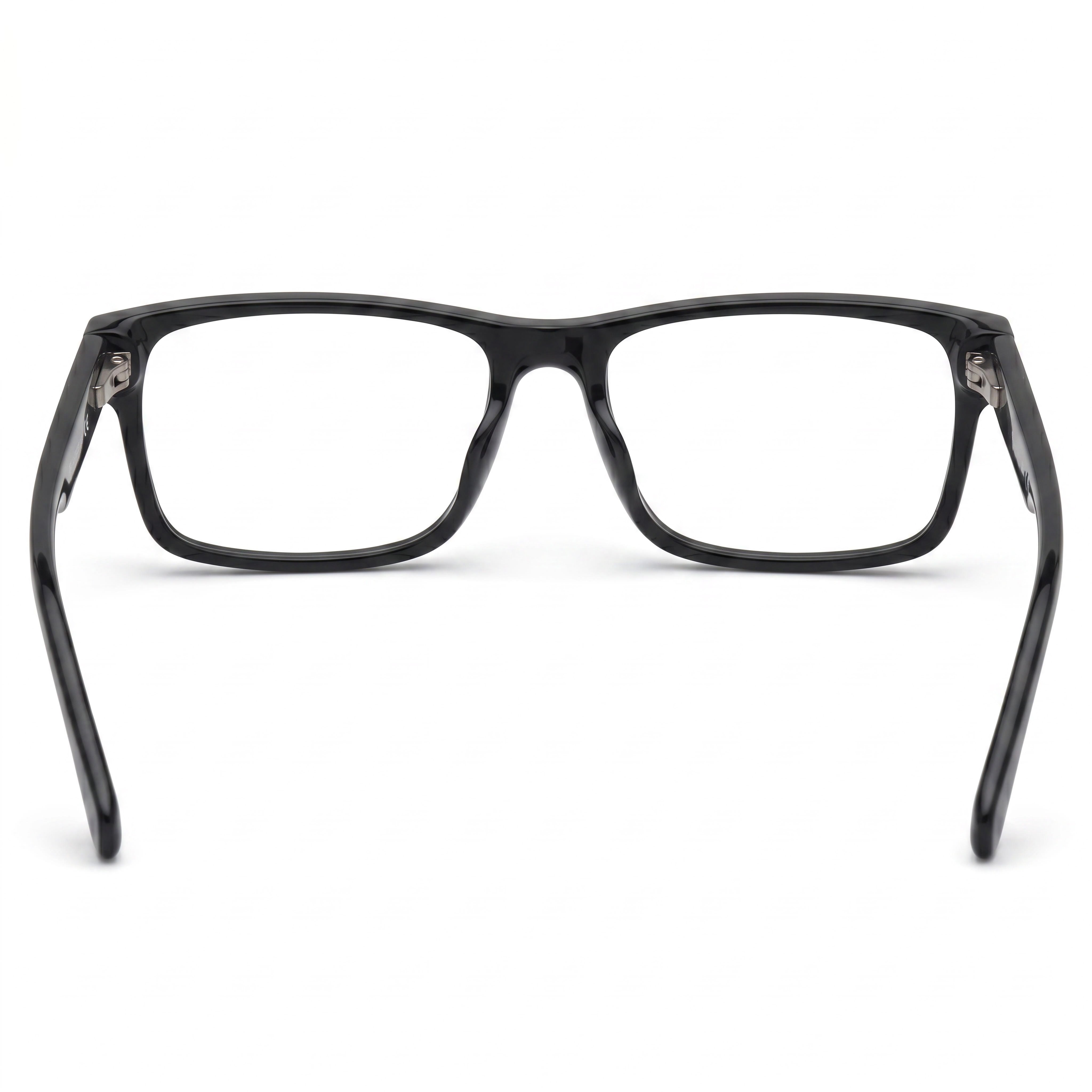 GUESS GU50018 Gafas ópticas de plástico para mujer con lentes de demostración negro brillante, negro mate 54 mm, Photo 3