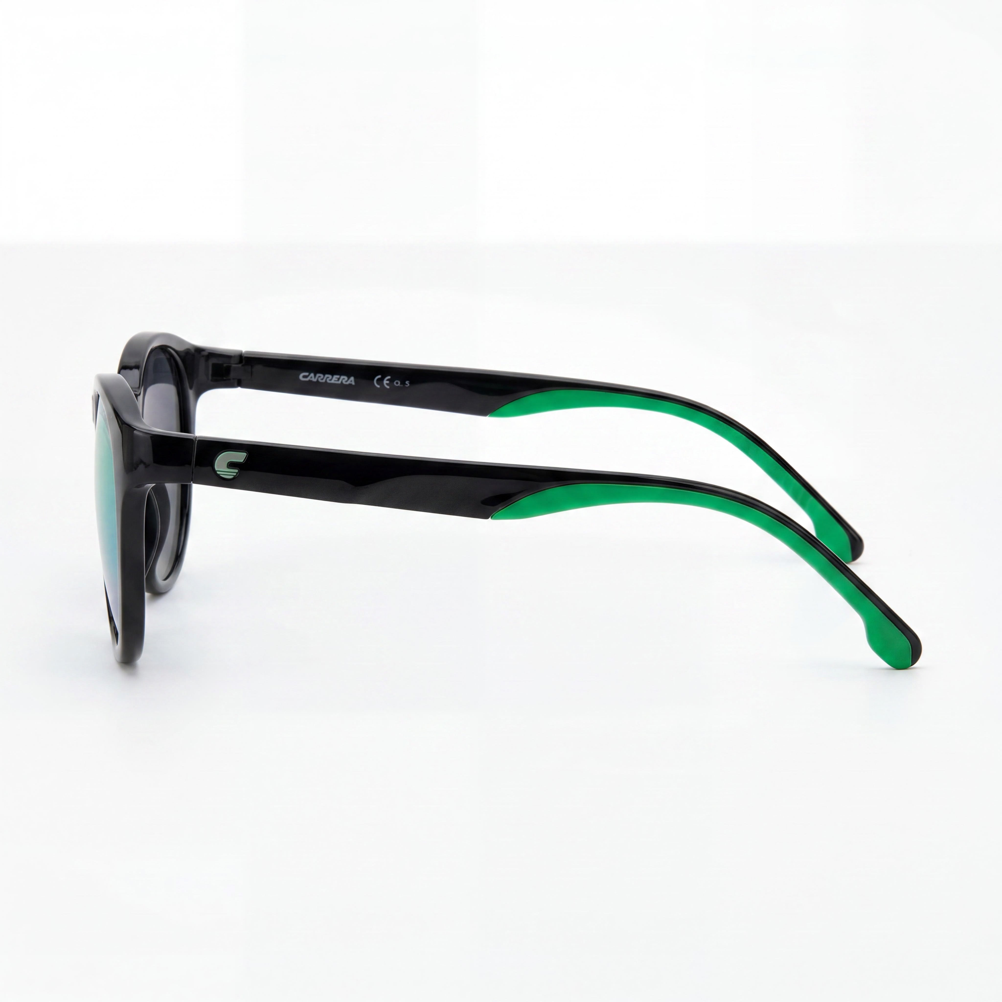 Gafas de sol unisex Carrera 8056/S, color negro y verde, con inyección de propionato, no polarizadas, 100 % protección UV, lente de 51 mm, Photo 3