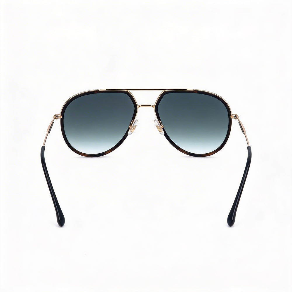 Gafas de sol unisex clásicas CARRERA de acero inoxidable con lentes de policarbonato, 100 % protección UV, patillas de 150 mm