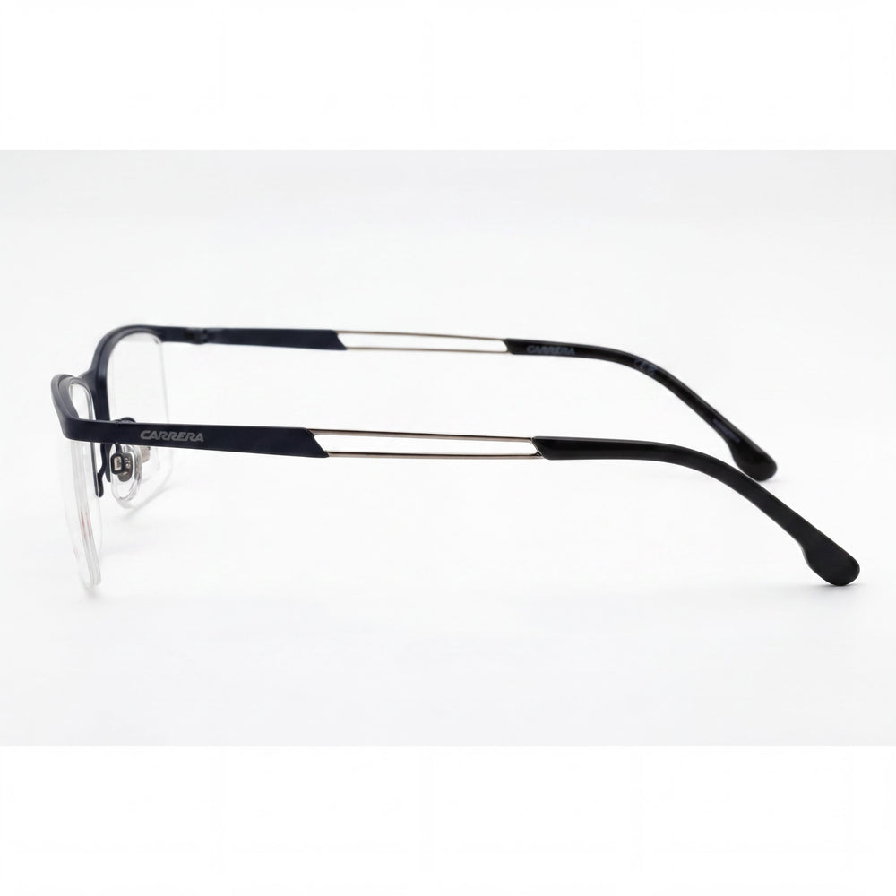 Carrera Modern Women's Matte Blue Alloy Steel Frame Sunglasses with Polycarbonate Lens, 54mm