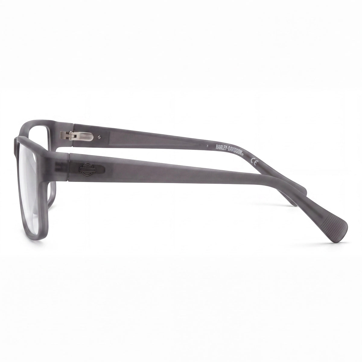 Harley-Davidson Hd0982 Unisex Gris Inyectado Armazón Oftálmico Lentes Transparentes Polarizados de Policarbonato 58mm, Photo 2