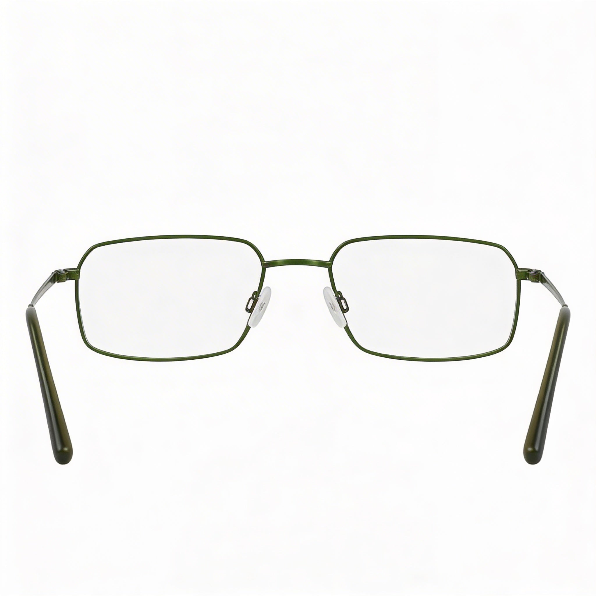 Flexon H6074 Men's Acetate Eyeglasses with Satin Olive Frame | 52mm Lens Width | 18mm Bridge Width | 145mm Temple Length, Photo 3