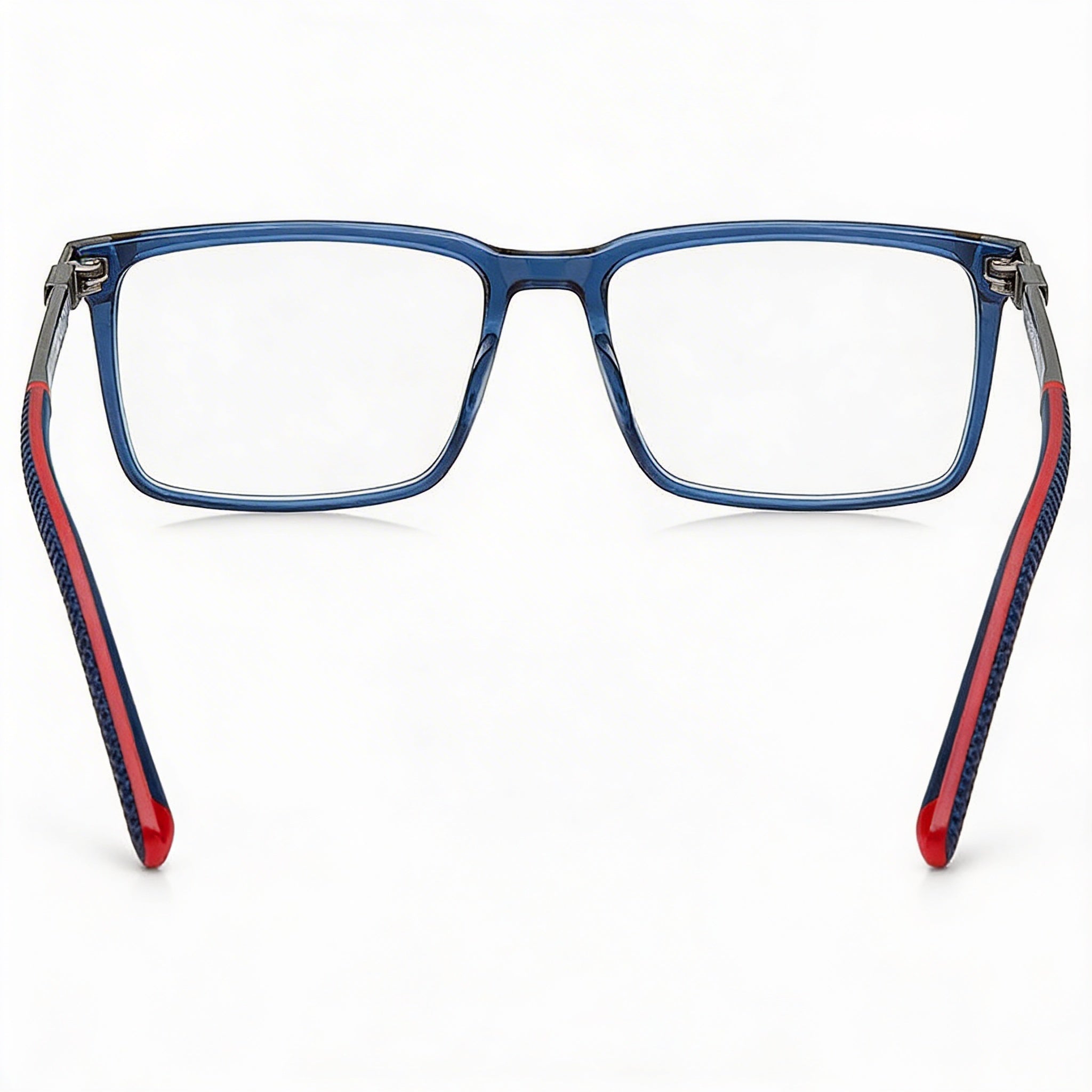 Tommy Hilfiger Th 1947 Gafas Unisex de Plástico con Montura Azul Transparente y Lentes sin Graduar Havana 55mm, Photo 3