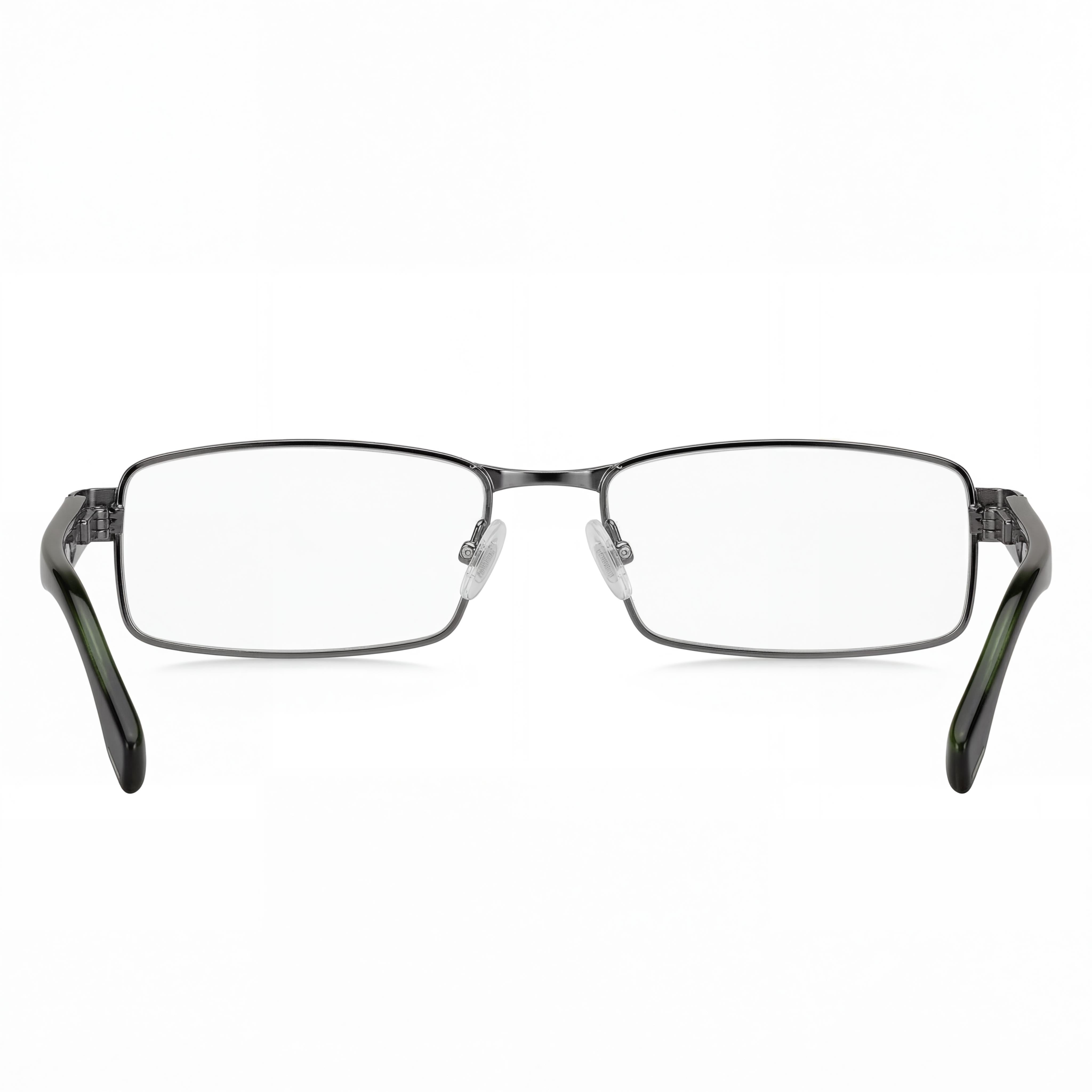 Hugo Boss Moderno para Hombre Marco de Acero de Aleación en Ruteno Oscuro y Verde con Lentes Verdes Oscuras No Polarizadas de 56mm, Photo 3