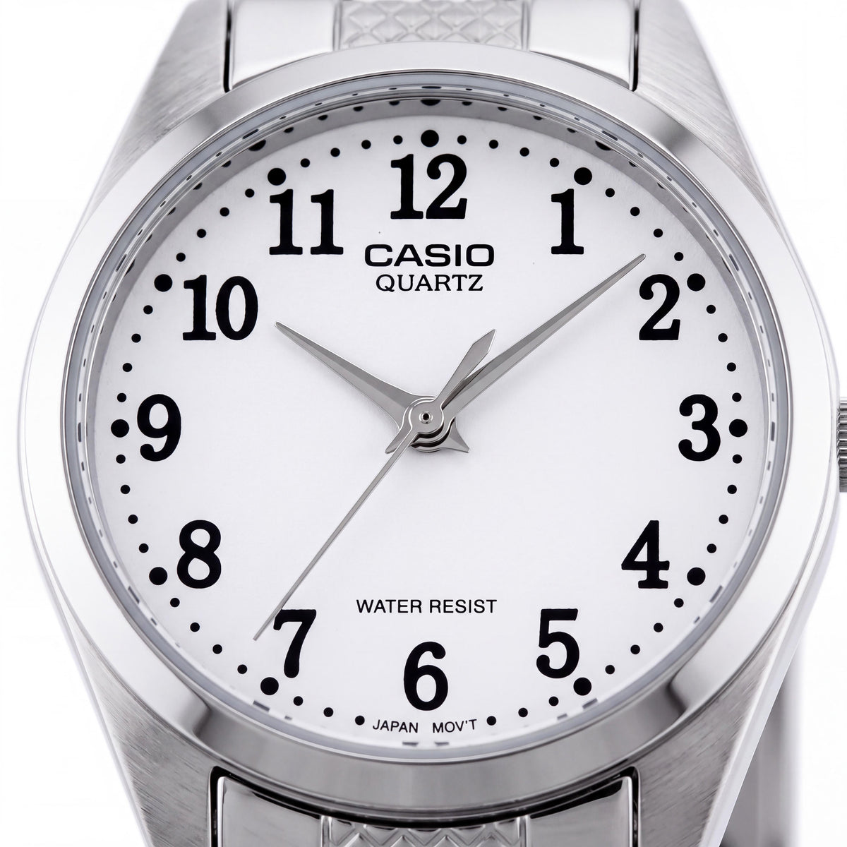 Casio Women's Analogue Silver White Bracelet Watch with Shock Resistance & Water Resistance, 26mm Case, Photo 2