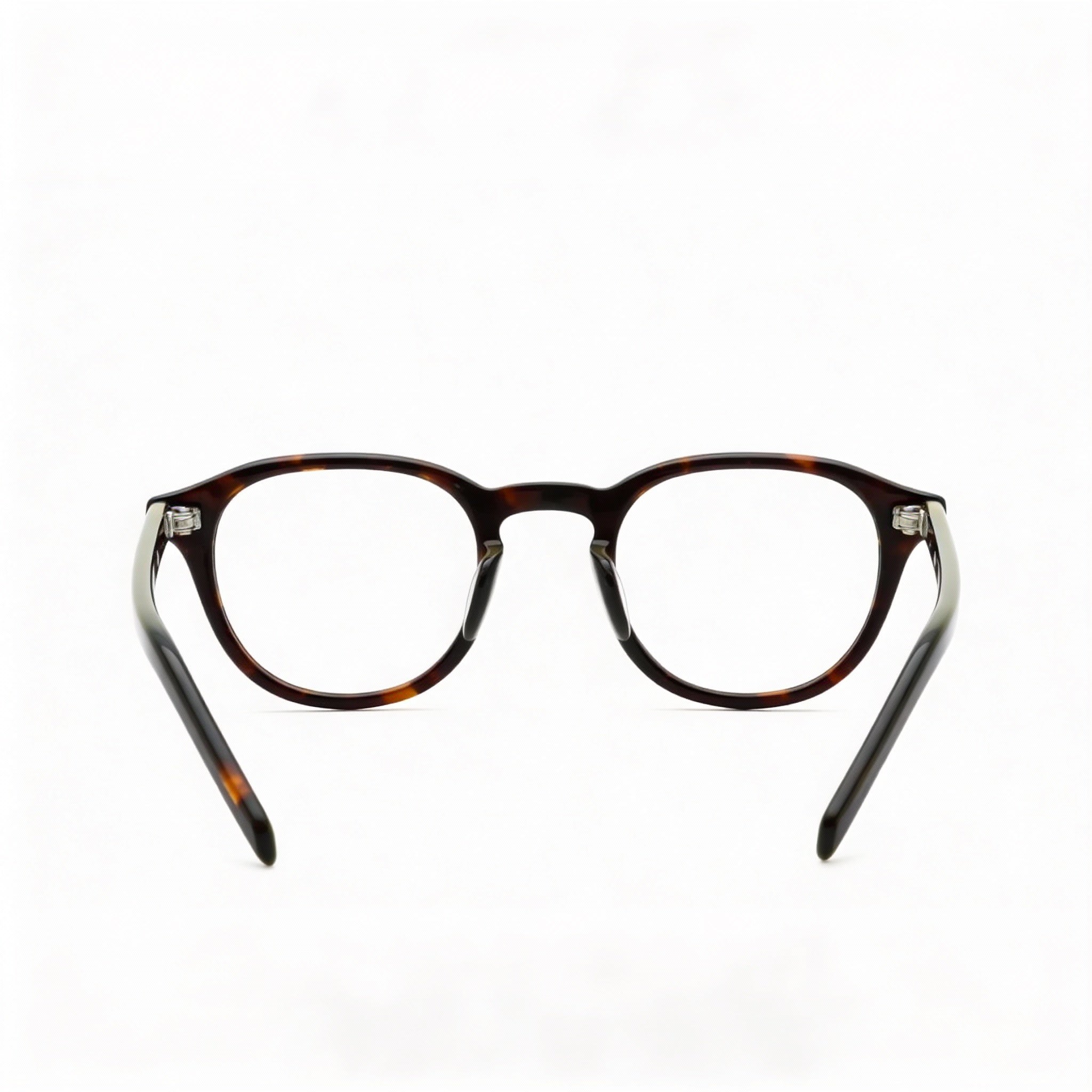 Levi's Modern Lv 1029 Men's Havana Acetate Eyeglasses with Clear Demo Lenses, Prescription Ready, 48mm, Photo 4