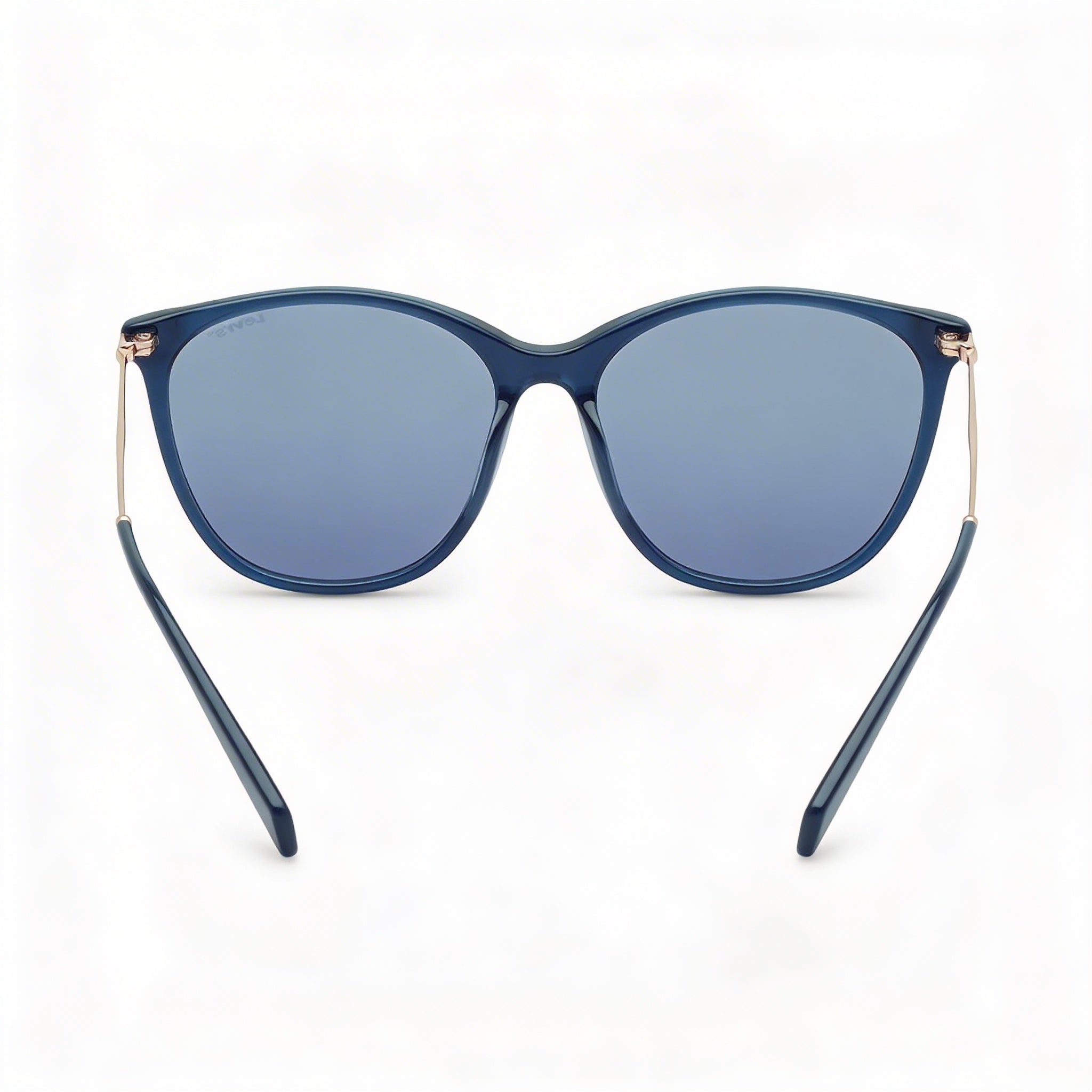 Levi's Lv 5006/S Sunglasses Women's Blue Silver Mirrored Polymethyl Methacrylate UV Protected 55mm, Photo 3