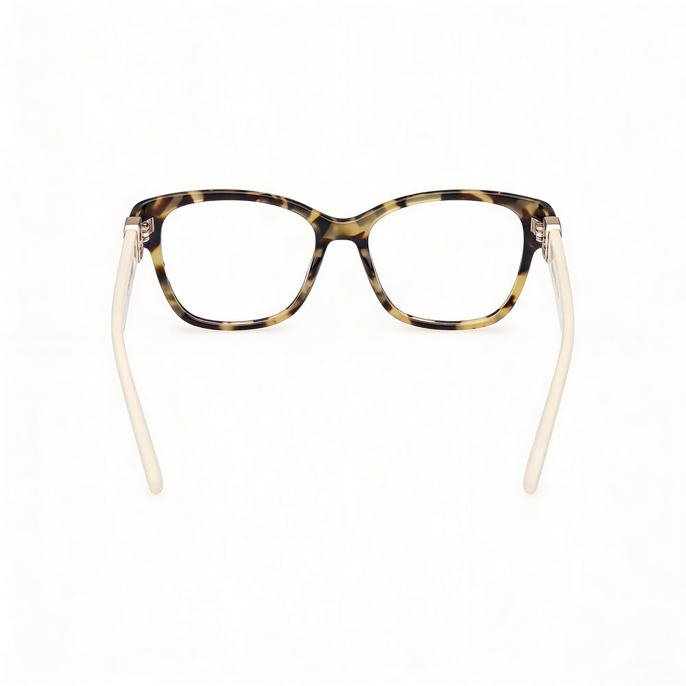 GUESS Gu50120 Women's Yellow Havana Plastic Frame Eyewear - 52mm Lens, 16mm Bridge, 140mm Temple
