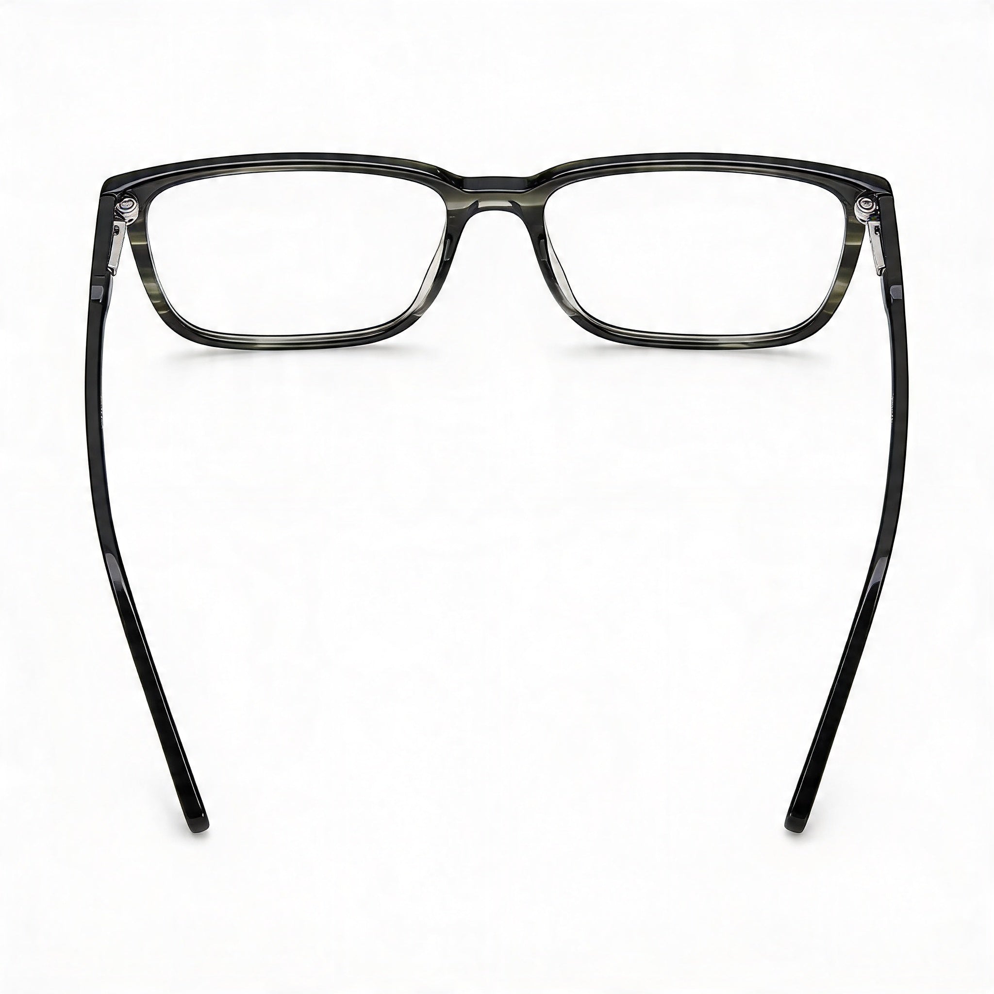 Carrera 254 Unisex Optical Eyeglasses with Grey Horn Plastic Frame, Polycarbonate Lenses, 56mm Lens Width, Photo 4
