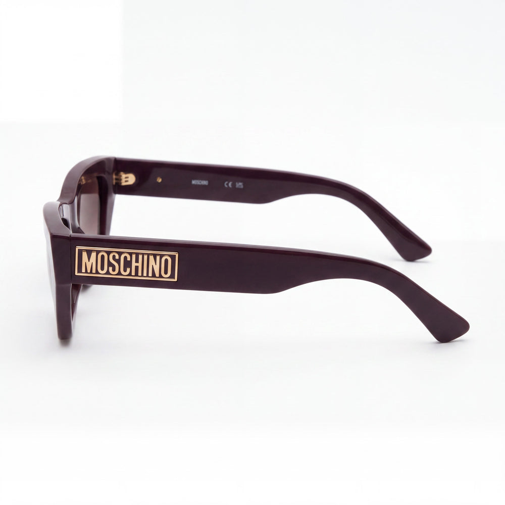 Moschino Classic Women's Plum Eyeglasses