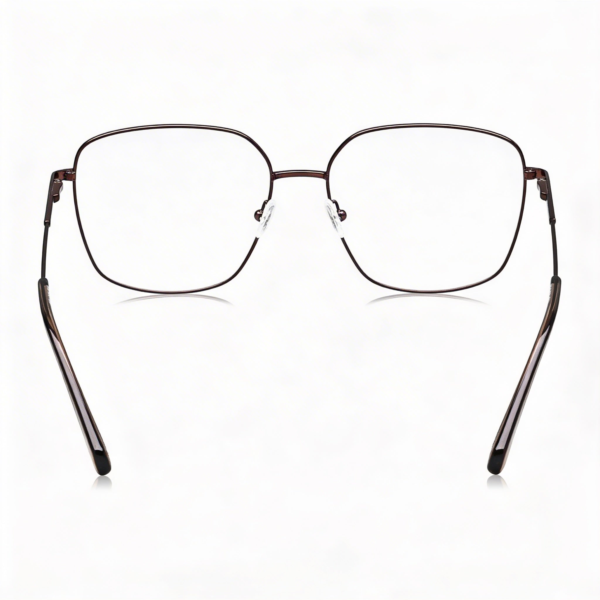 Gant Ga4145 Gafas de Metal para Mujer 56 mm - Bronce Oscuro / Marrón Oscuro, Lentes Transparentes sin Aumento, Photo 3