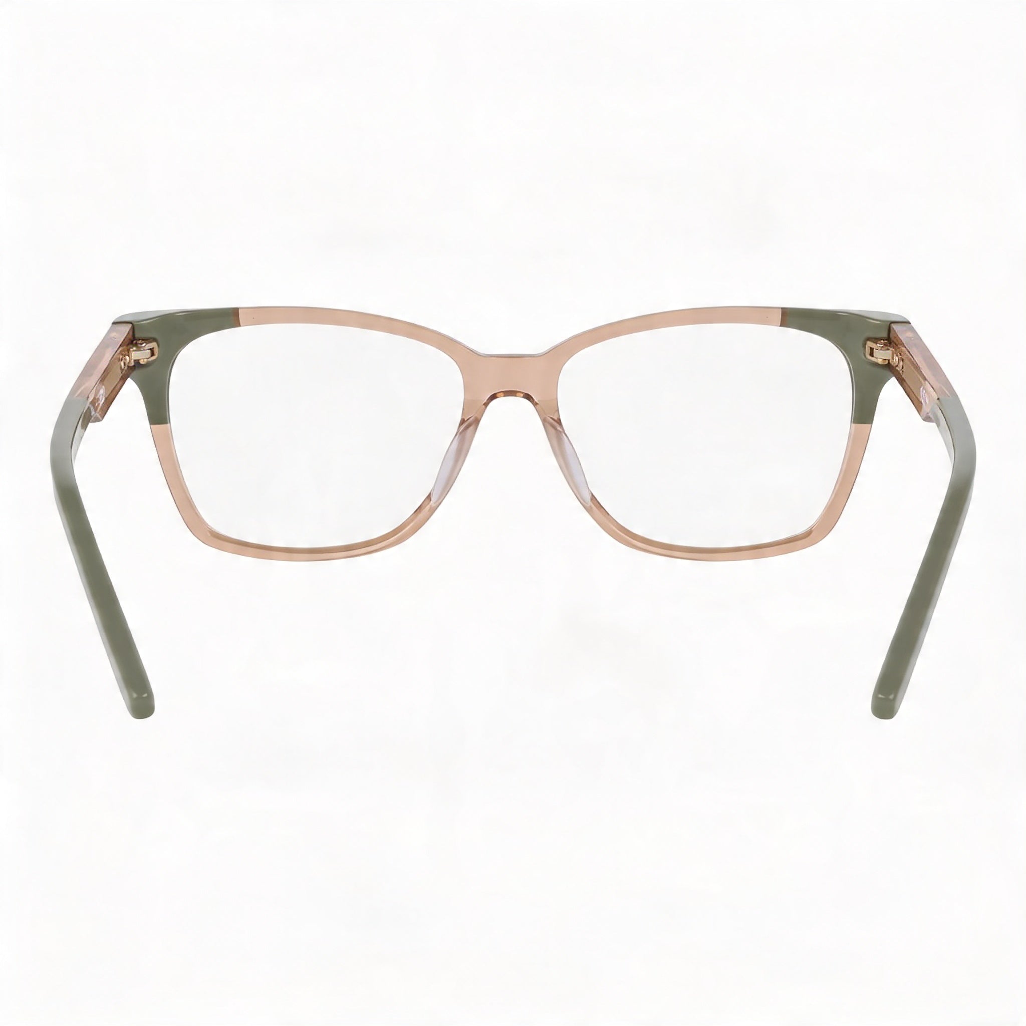 Nike 7179 Women's Metal Eyeglasses Frame, Sand Sage, 53mm Lens Width, 16mm Bridge Width, 140mm Temple Length, Photo 3