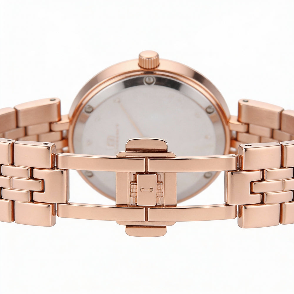 Reloj Oceanaut Aerglo para mujer, de acero inoxidable, con esfera de nácar y resistente al agua