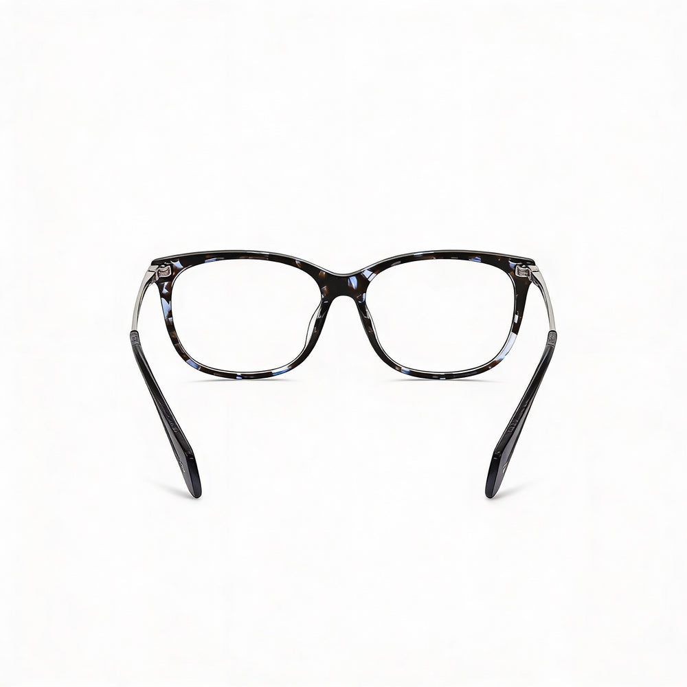 Gafas unisex Rag & Bone Rnb3006 con montura de acetato y lentes de policarbonato, color azul Habana 52-16-140