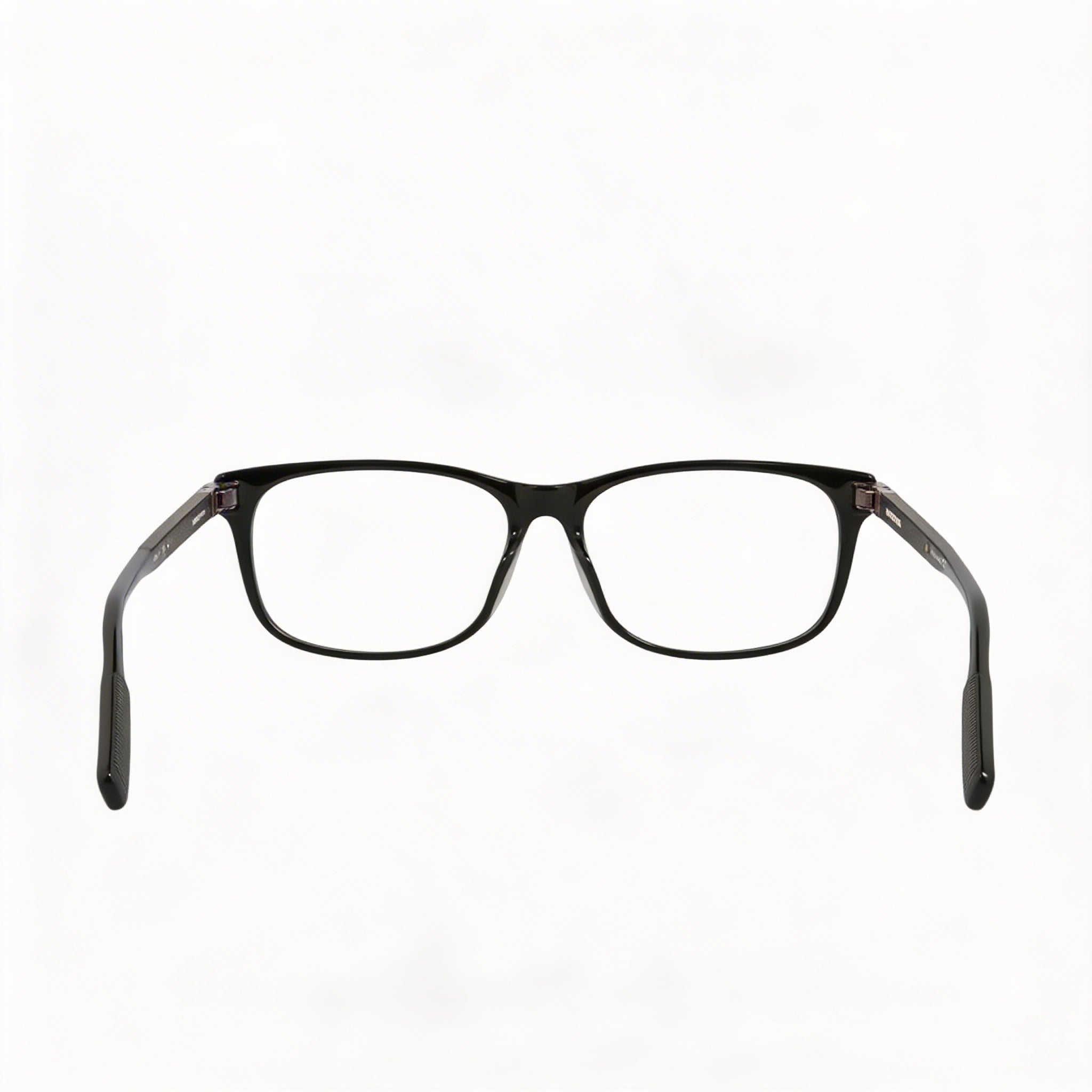 MONTBLANC Established Men's Black Plastic Full Rim Rectangular Rx-Able Eyeglasses with Clear Acetate Lenses 56-18-150, Photo 4