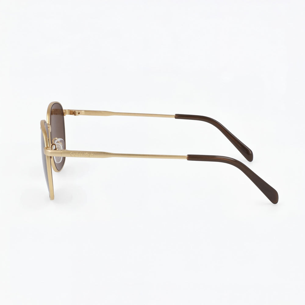 Gafas de sol Calvin Klein CK20122S 717 dorado mate para hombre, 52 mm