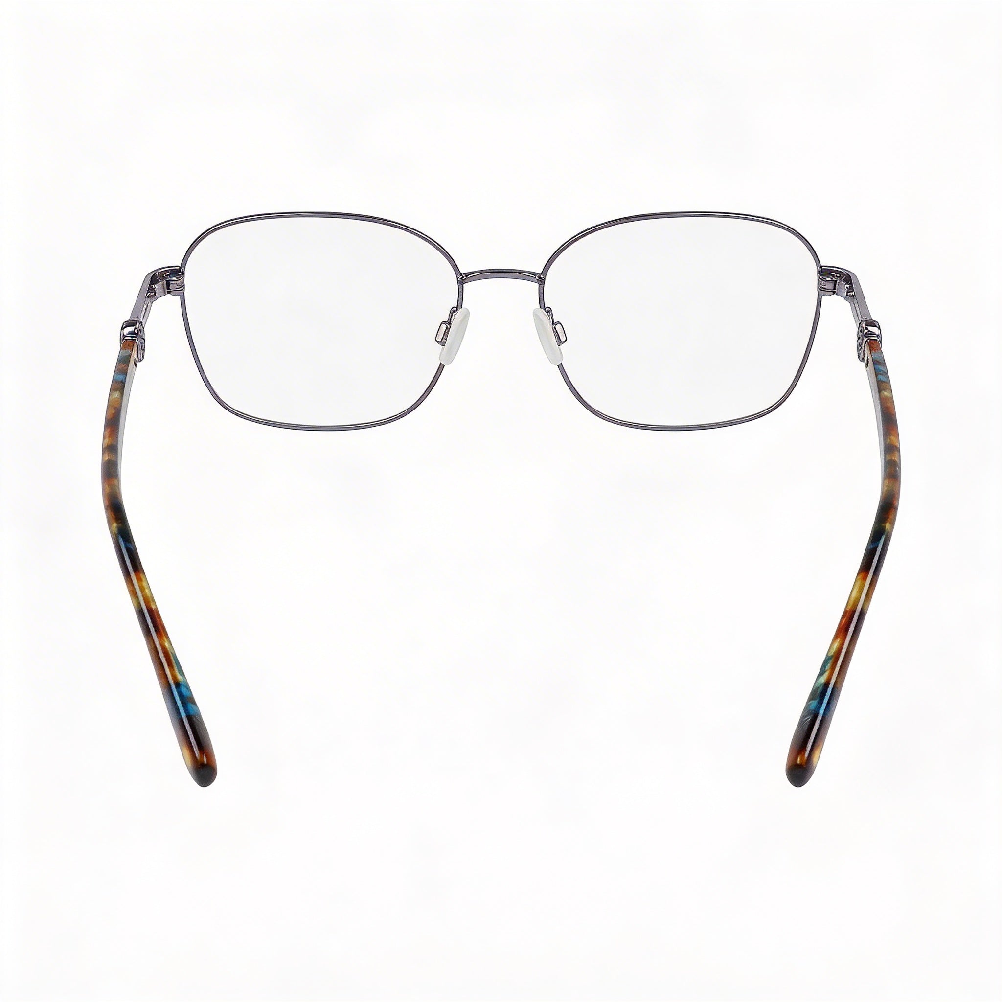 Anne Klein Ak5103 Men's Slate Metal Prescription Eyewear Frames with Clear Polycarbonate Lenses, Size 56-17-145, Photo 3