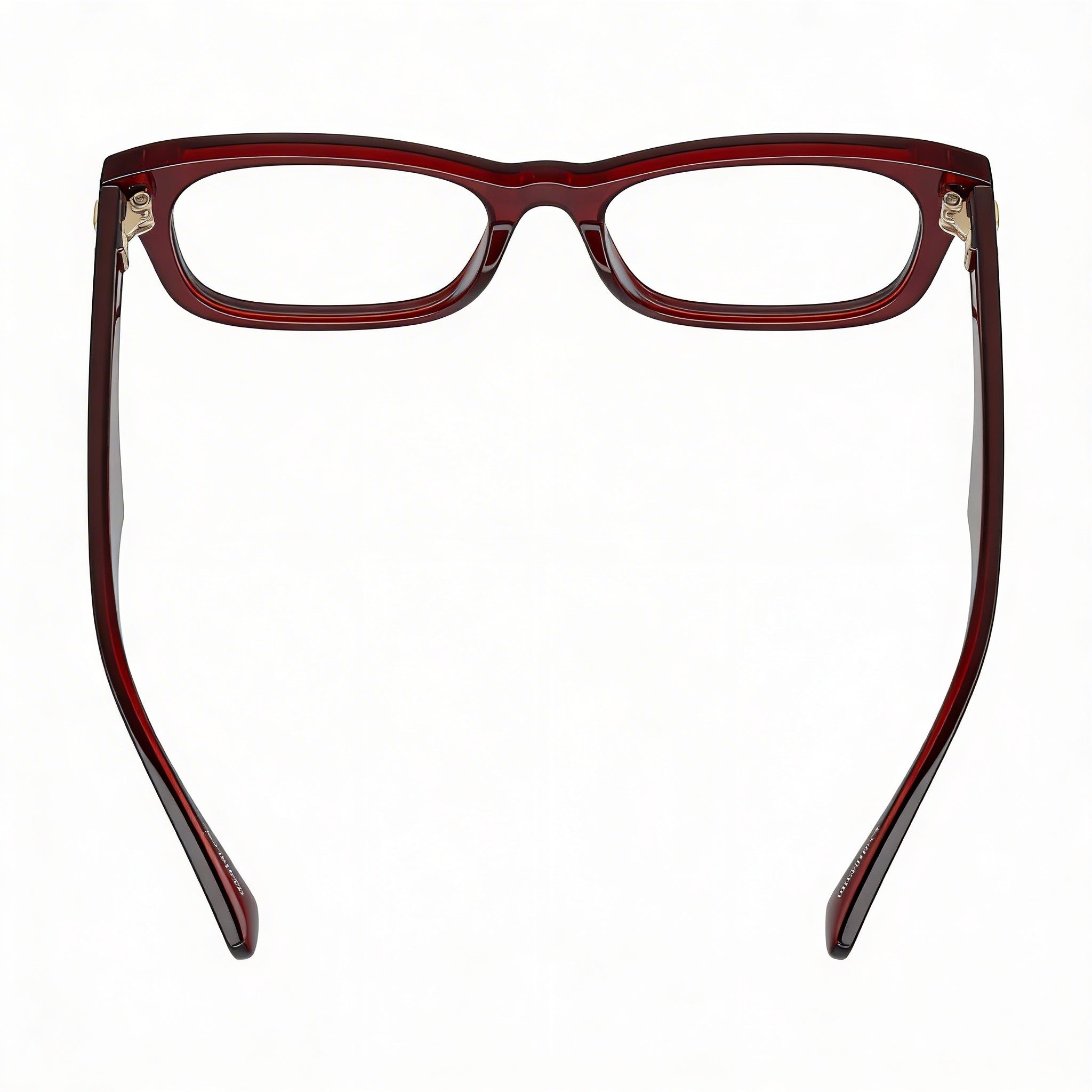 Montura de gafas unisex Burberry Classic Red, rojas - Gafas ópticas listas para graduar con lentes transparentes de demostración, Photo 3