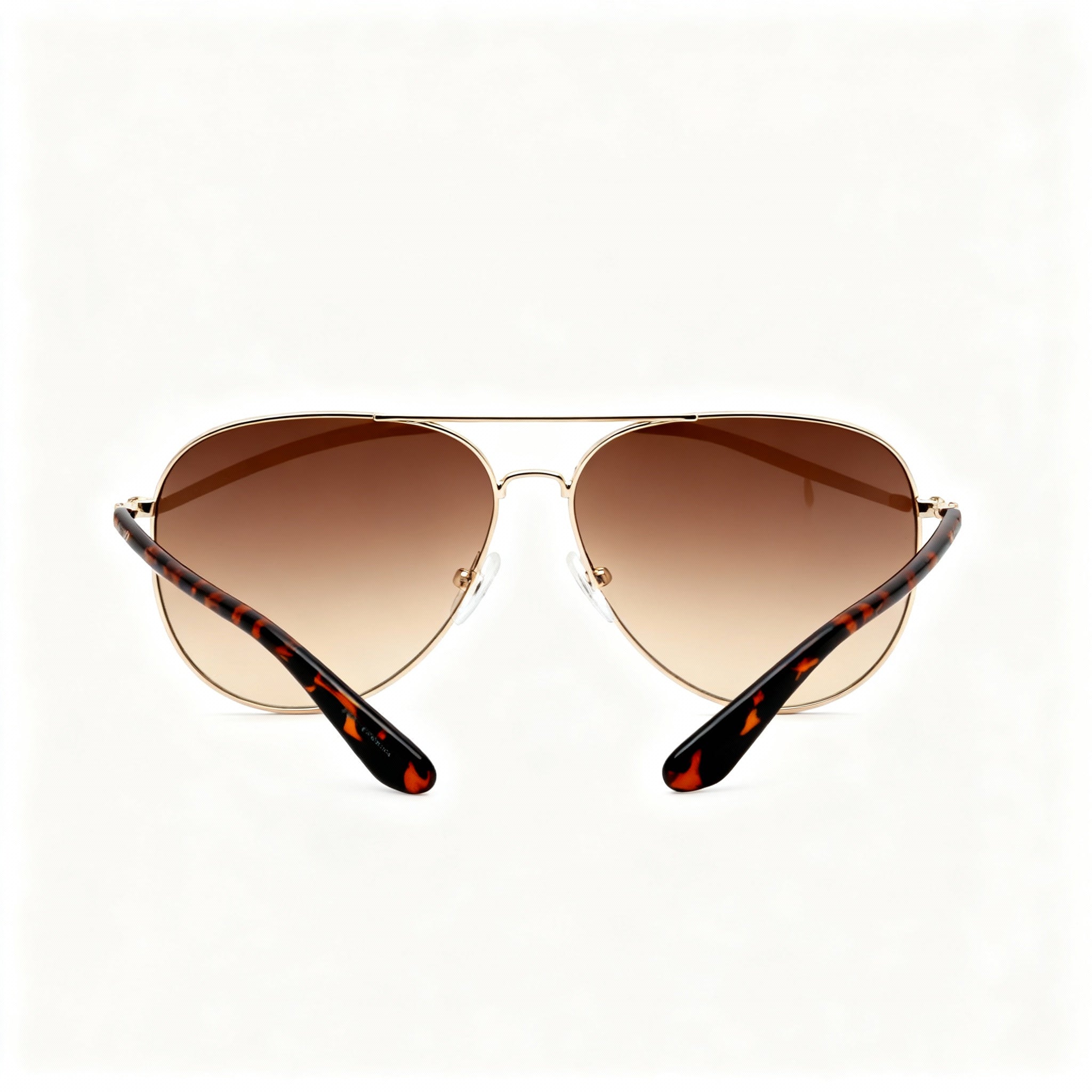 Calvin Klein Ck19314s Unisex Polycarbonate Gold Brown Gradient Frame Brown Gradient Lens Sunglasses 60mm, Photo 4