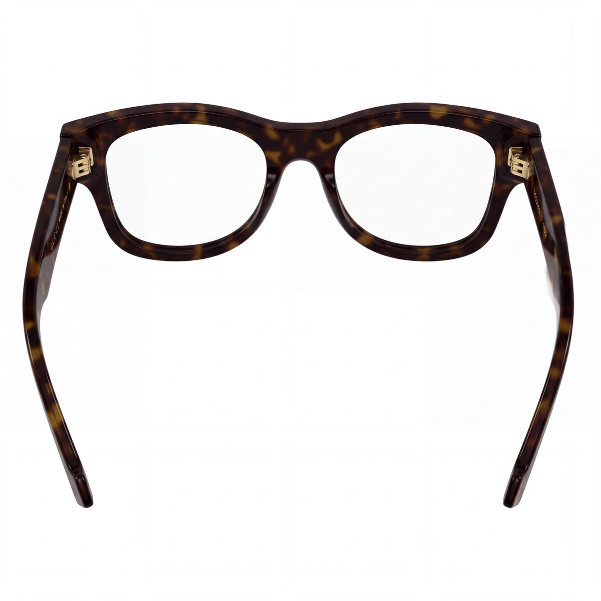 Gucci Gg1332o 005 Men's Rectangle Eco-Acetate Havana Clear Lens Eyeglasses 54mm, Photo 4