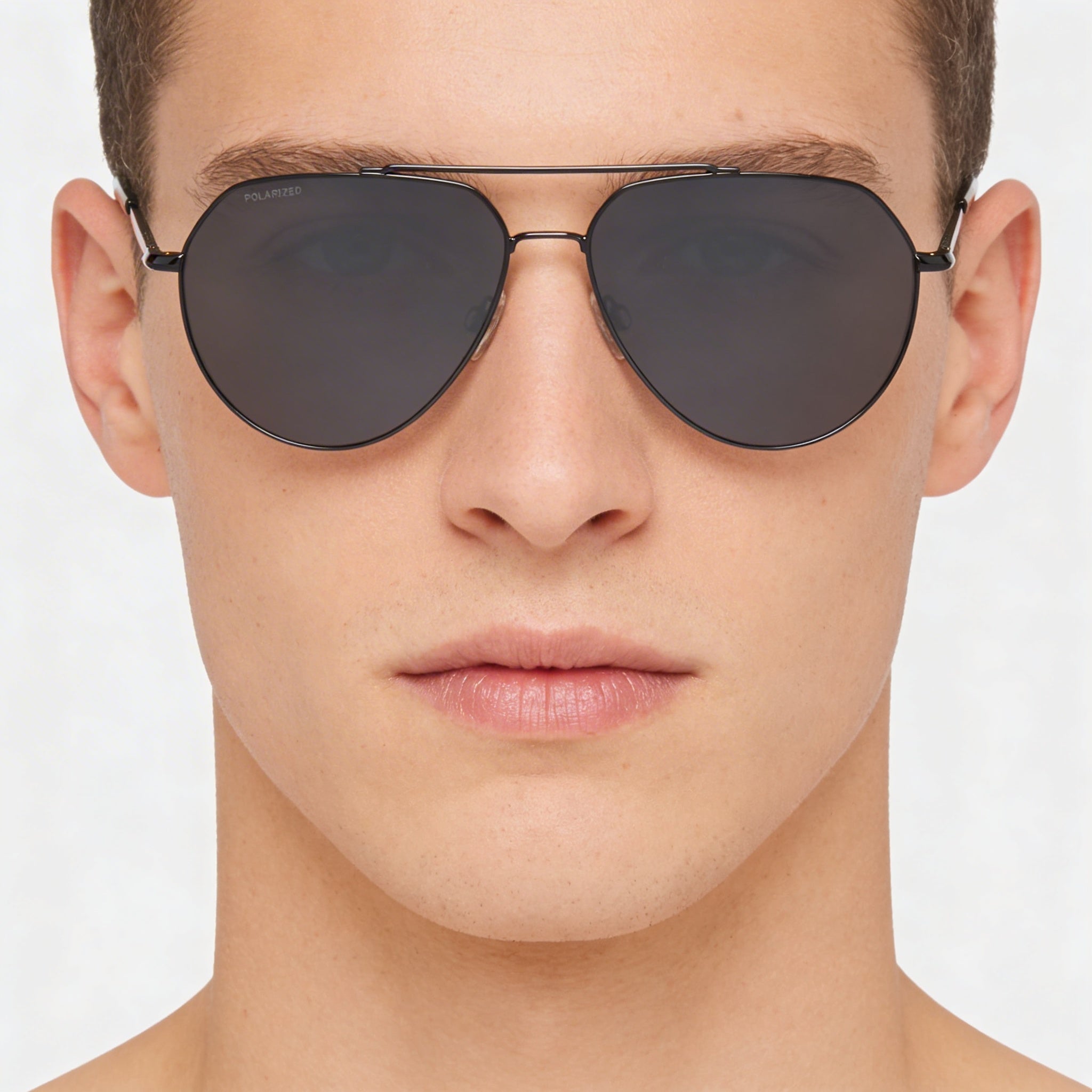 rag & bone Modern Unisex Gold Black Stainless Steel Frame UV Protection Non-Polarized Sunglasses 60mm, Photo 5