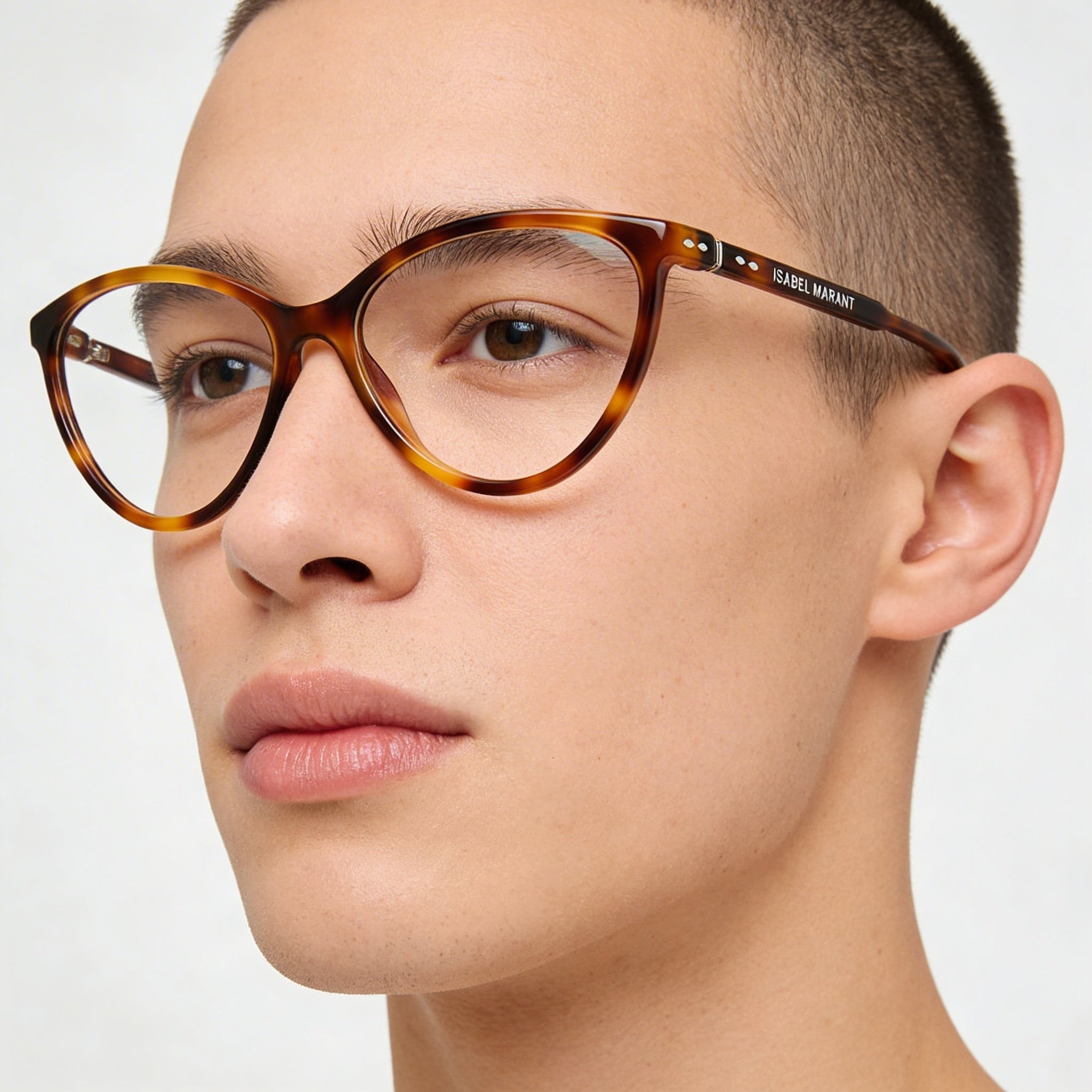 Isabel Marant Im 0065 Unisex Modern Style Havana Frame Polycarbonate Lens Sun Glasses 55mm, Photo 4