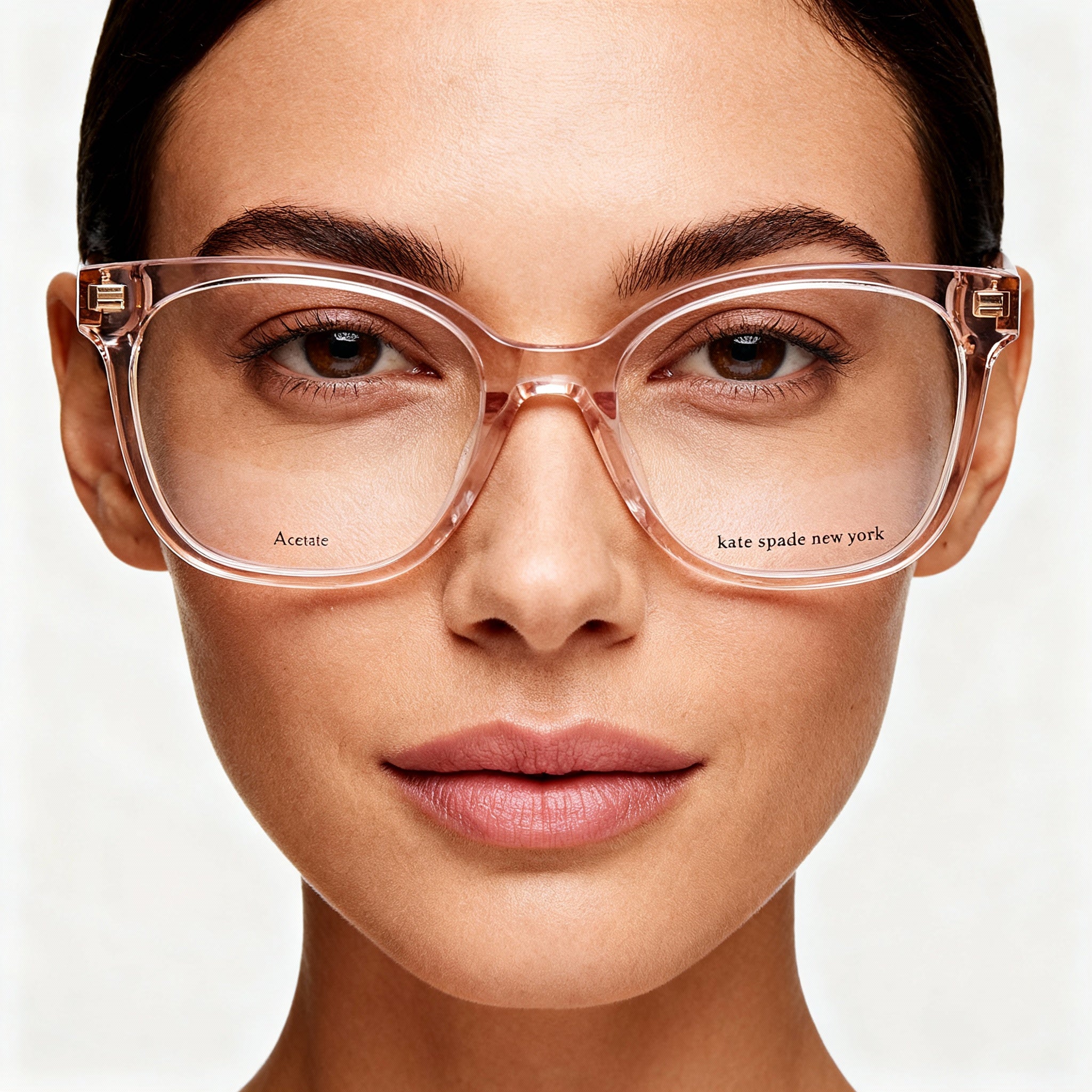 kate spade new york Payton Women's Pink Acetate Frame with Pink Non-polarized Lenses Sunglasses 50mm, Photo 3