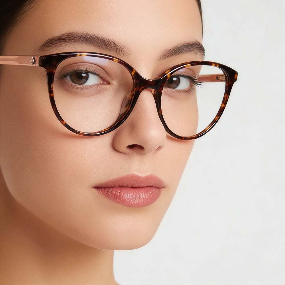 kate spade new york Adelle Women's Havana Plastic 51mm Eyeglasses