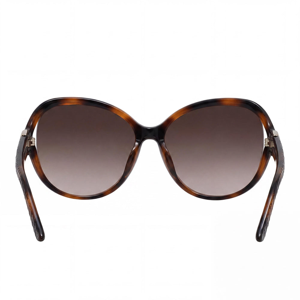 Salvatore Ferragamo Classic Women's Tortoise Plastic Brown Gradient 100% UV Protected 61mm Sunglasses