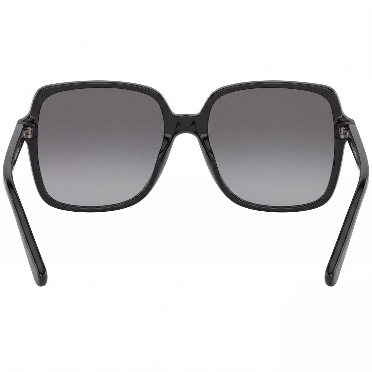 Michael Kors S0MK2098U Unisex Square Black Grey Shaded Acetate Grey Gradient UV Protection Sunglasses 56mm, Photo 3