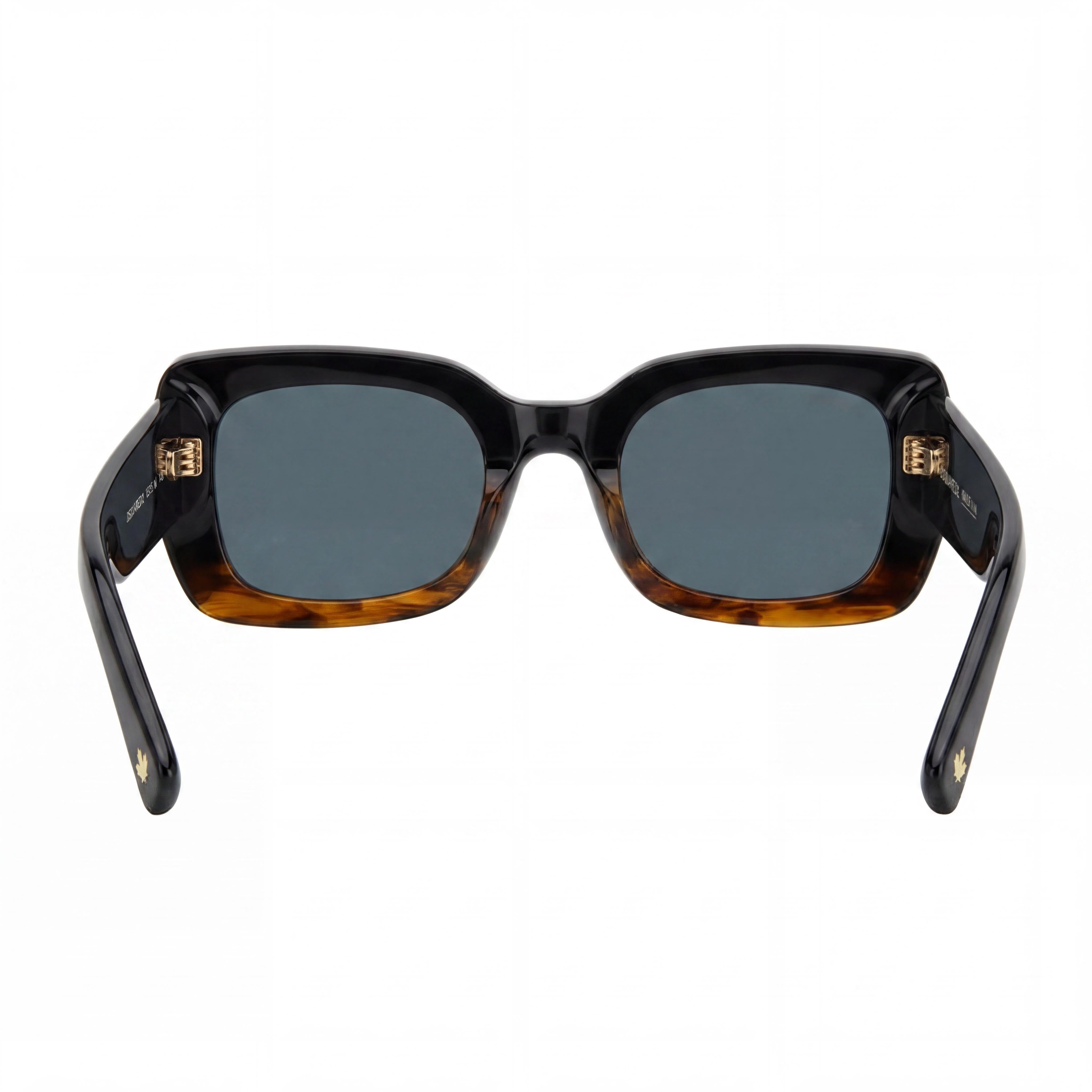 DSQUARED2 D2 0061/S Modern Unisex Acetate Brown Horn Non-Polarized UV Protection Sunglasses 51mm, Photo 3